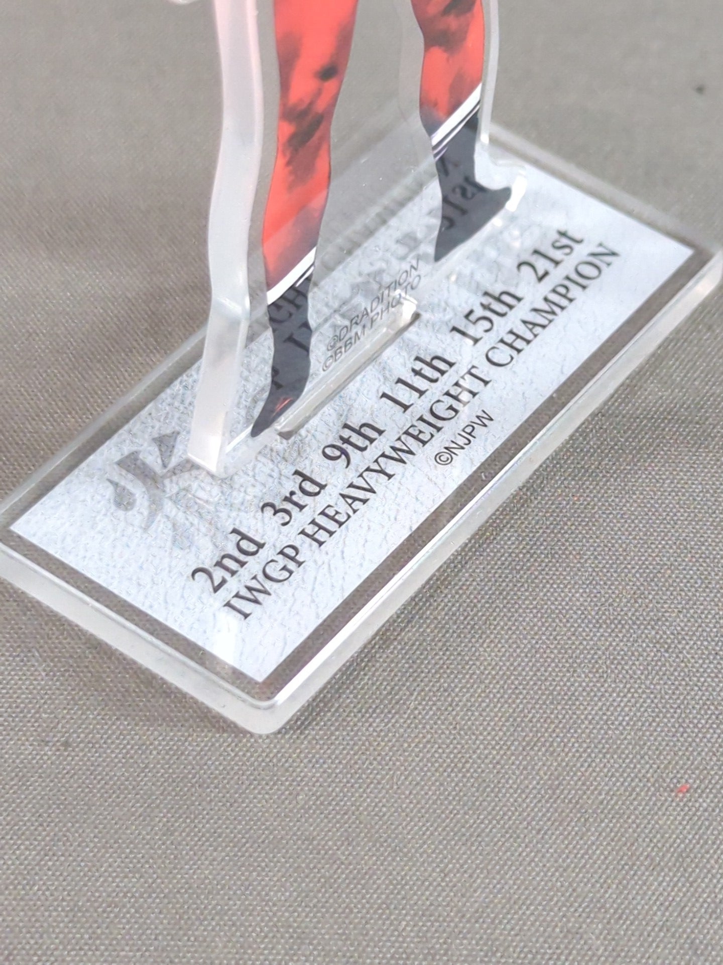 Tatsumi Fujinami New Japan Pro Wrestling 50th Anniversary Legend Acrylic Stand (B)