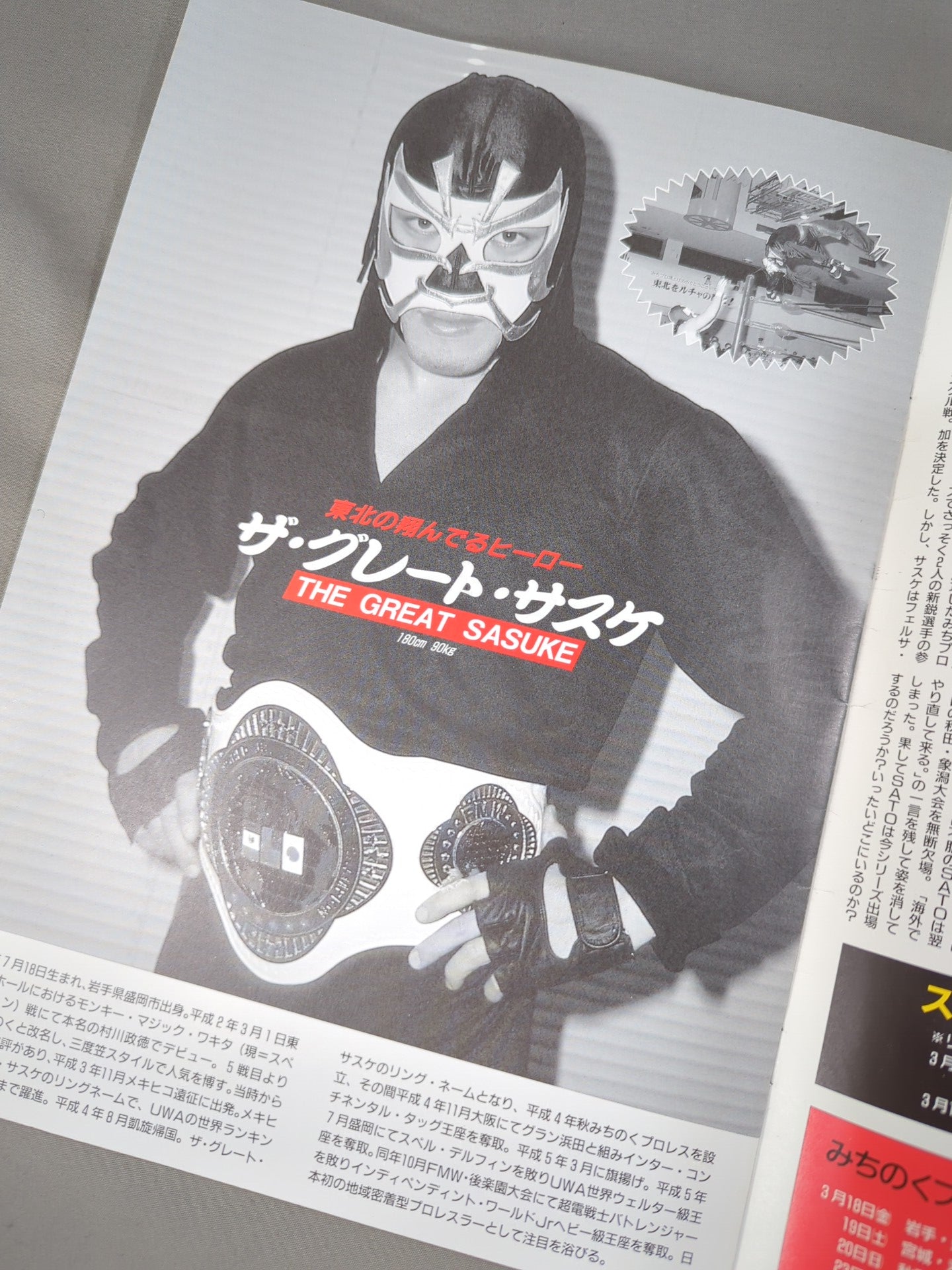 旗揚げ1周年記念シリーズ ルチャバカ日誌’94 第1号