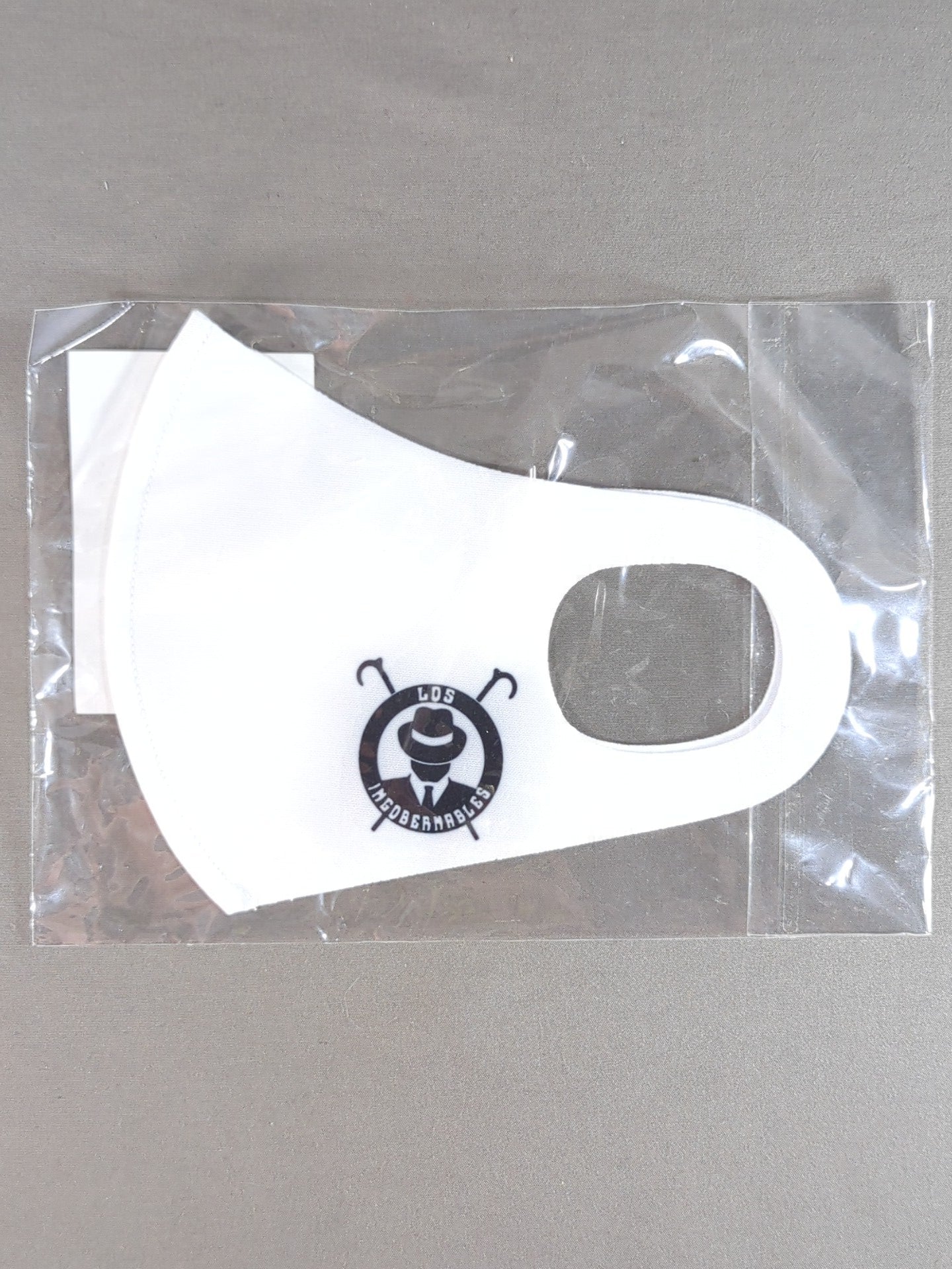 L.I.J. Fashion Mask (White×Black)