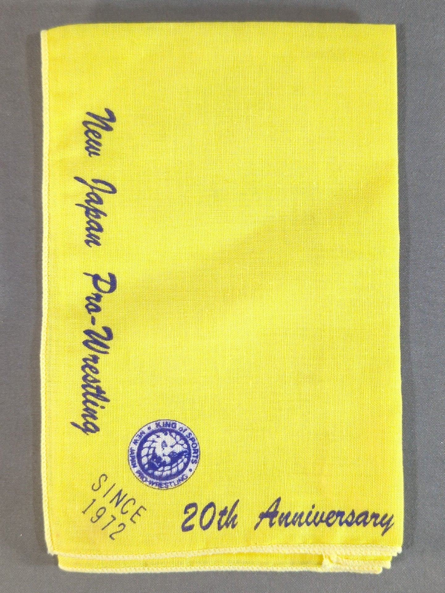 New Japan Pro Wrestling 【Operation Yellow Handkerchief】Handkerchief
