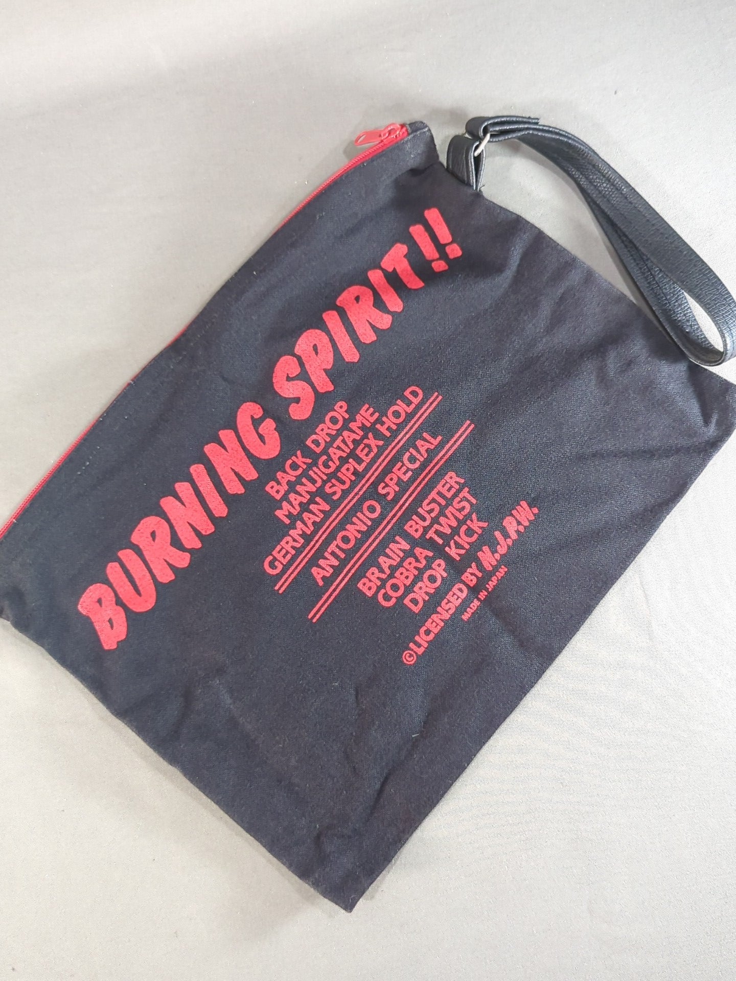 ★ ★ Original Antonio Inoki "BURNING SPIRIT!!" mini bag