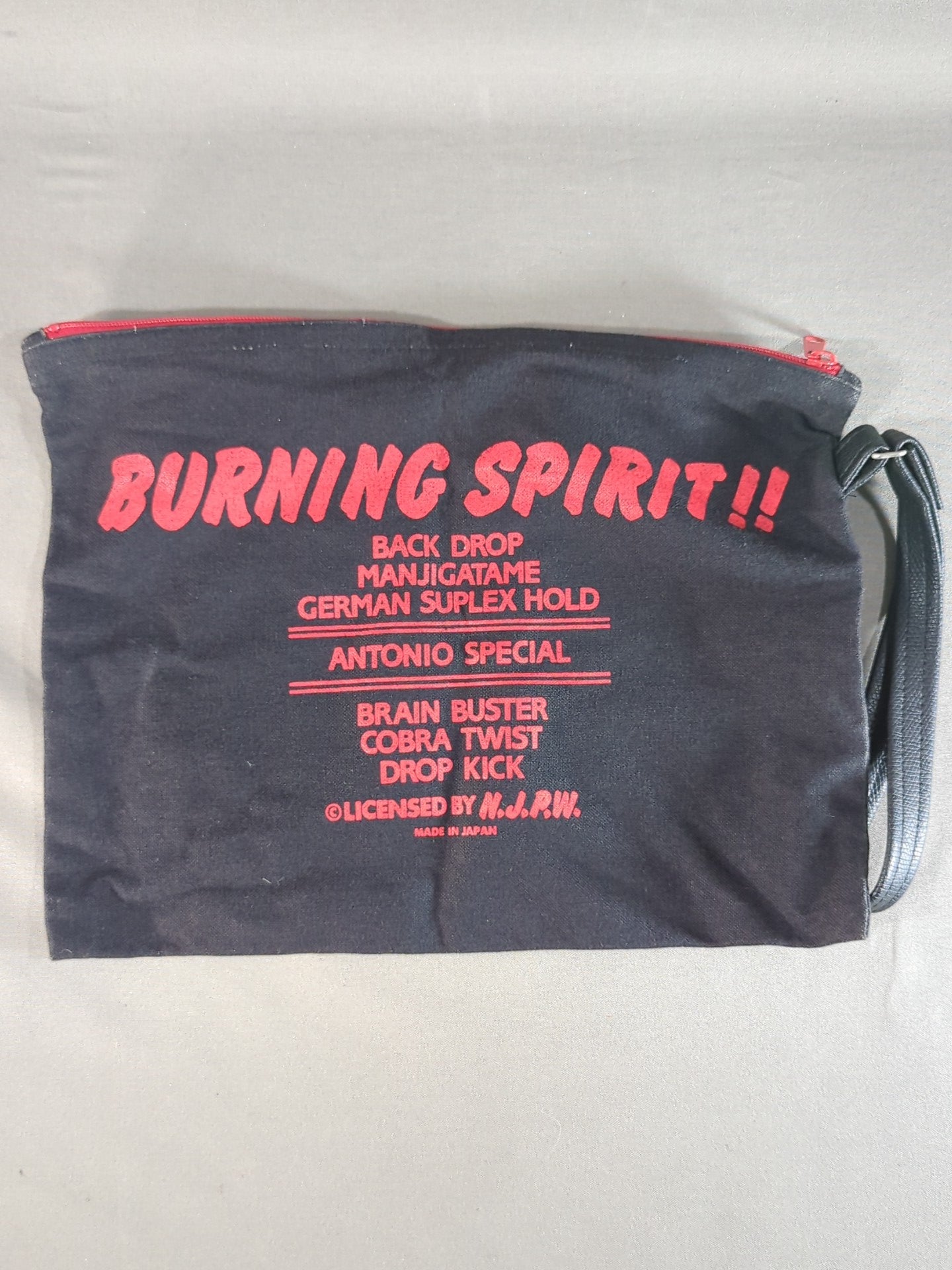 ★ ★ Original Antonio Inoki "BURNING SPIRIT!!" mini bag