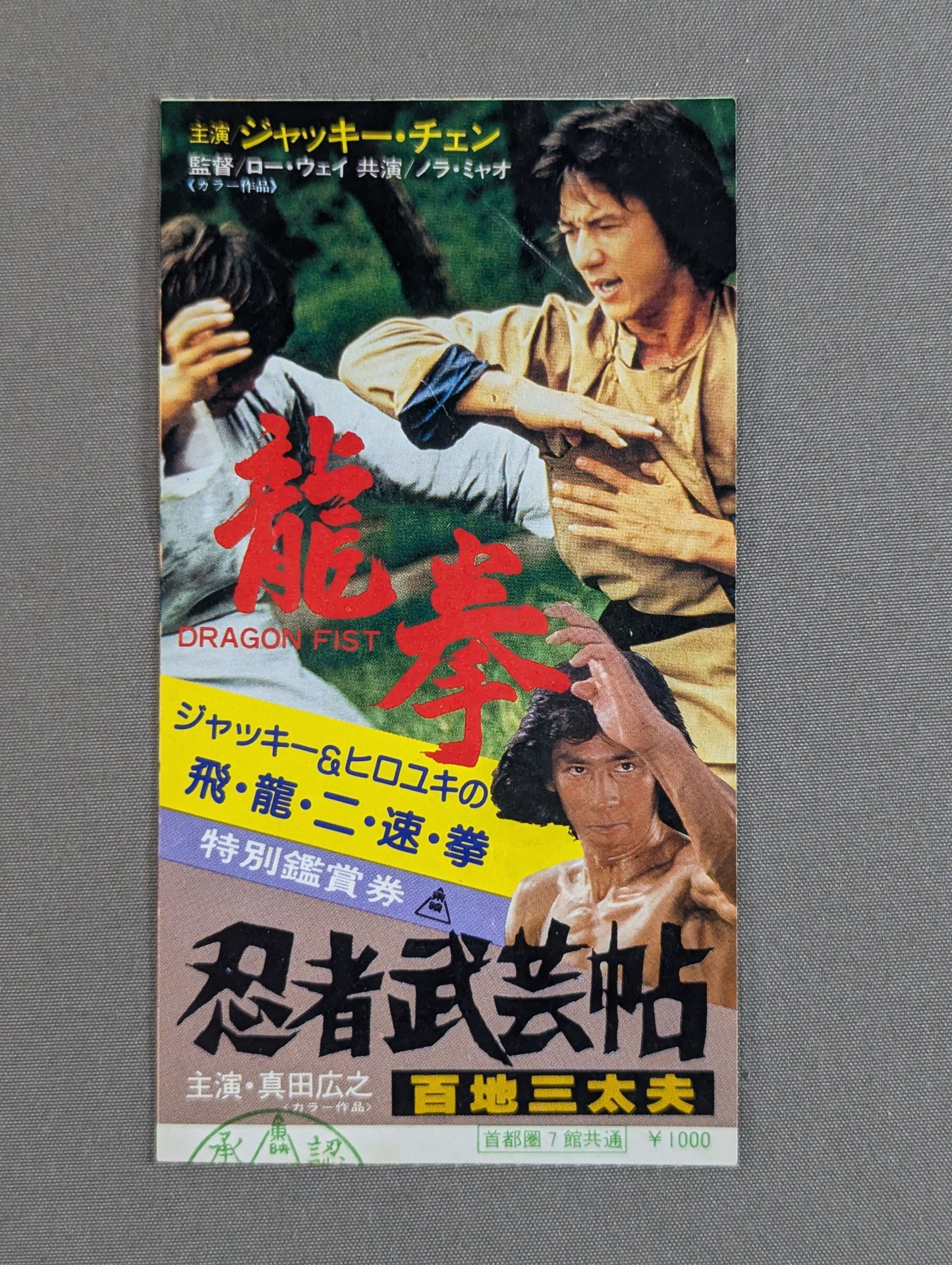 Ryuken / Ninja Martial Arts Special Admission Ticket