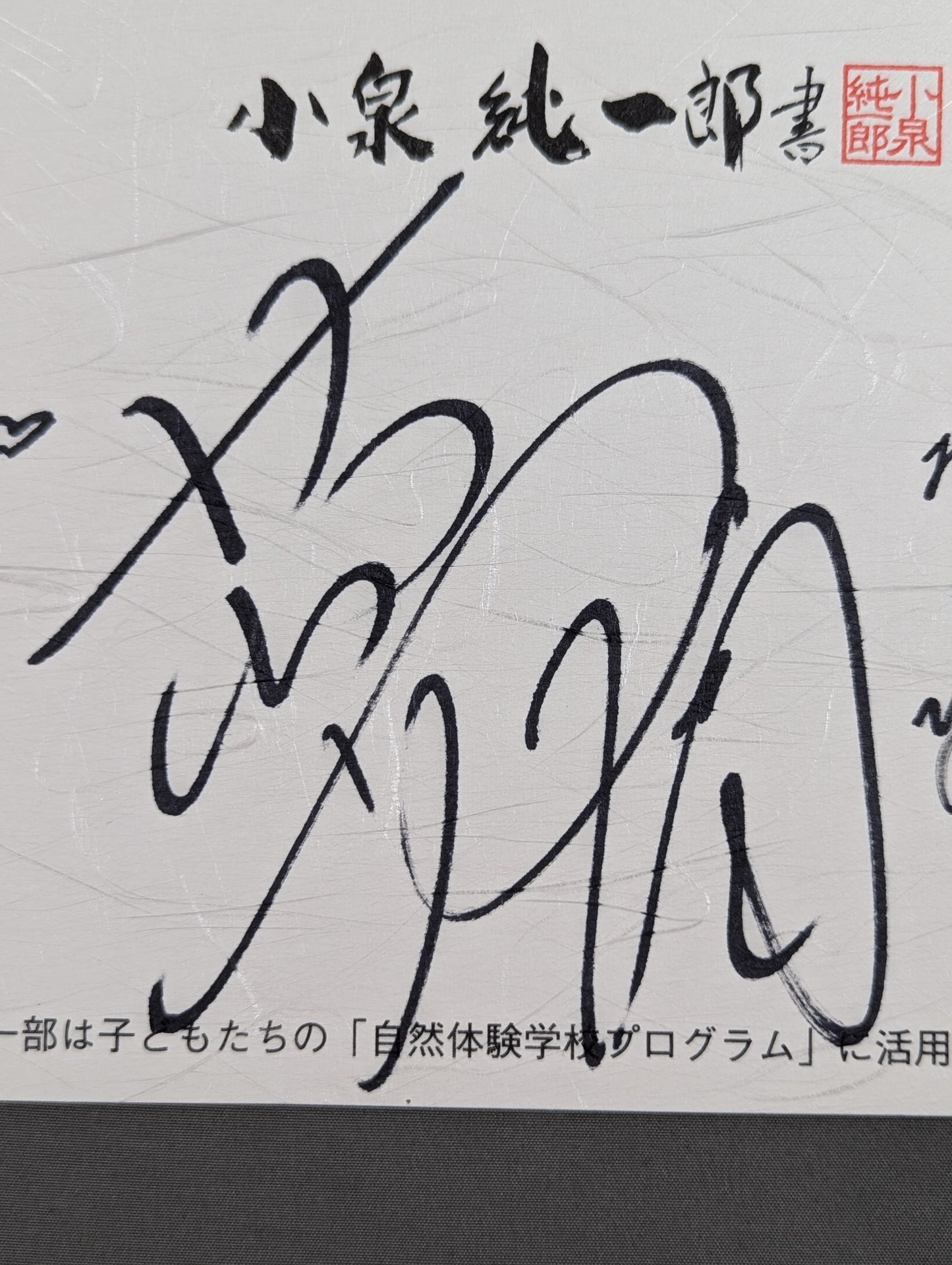 大仁田バンド メンバー6名サイン寄せ書き(厚紙)