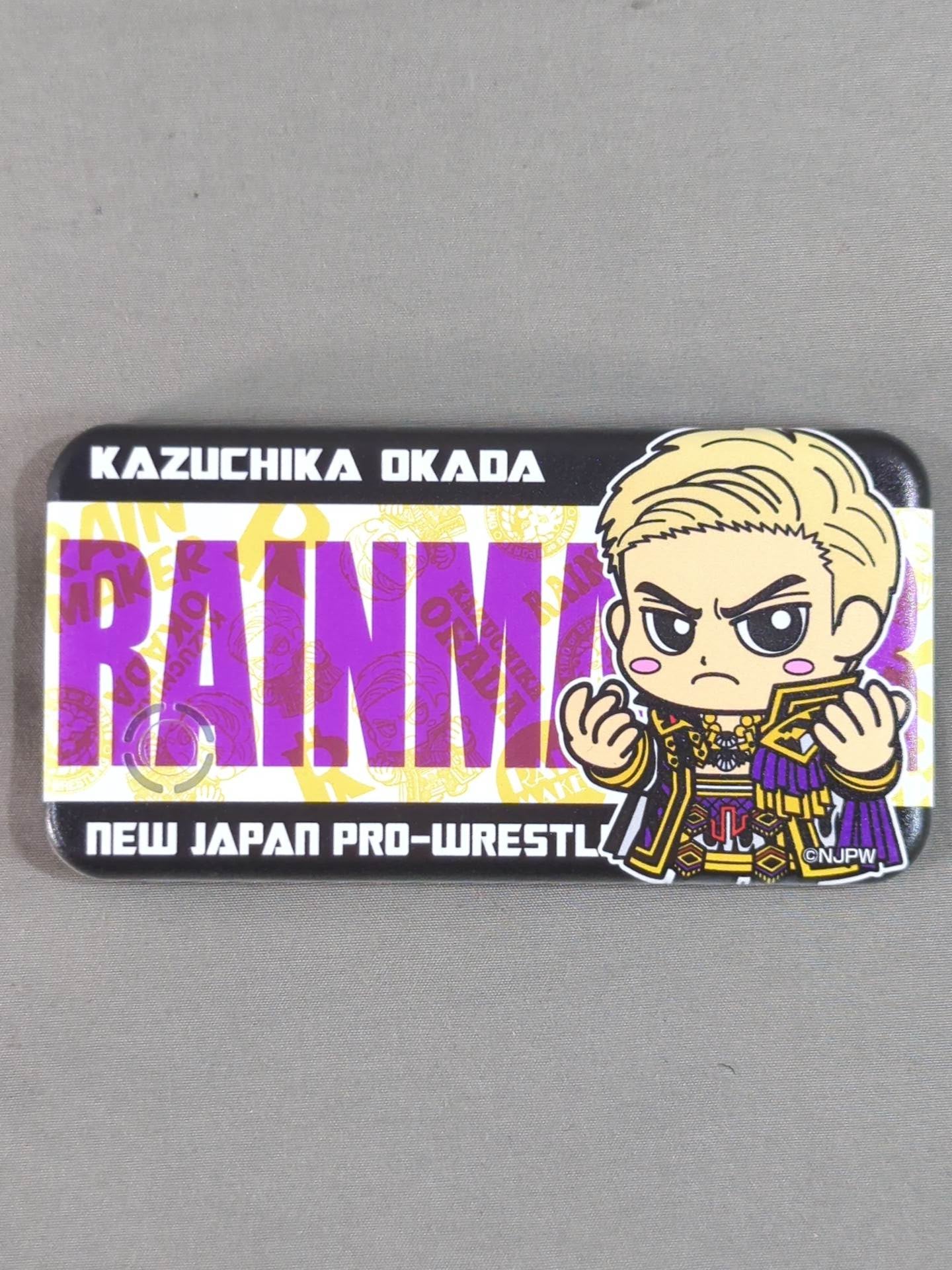Kazuchika Okada "SD Illustration" Mobile Battery