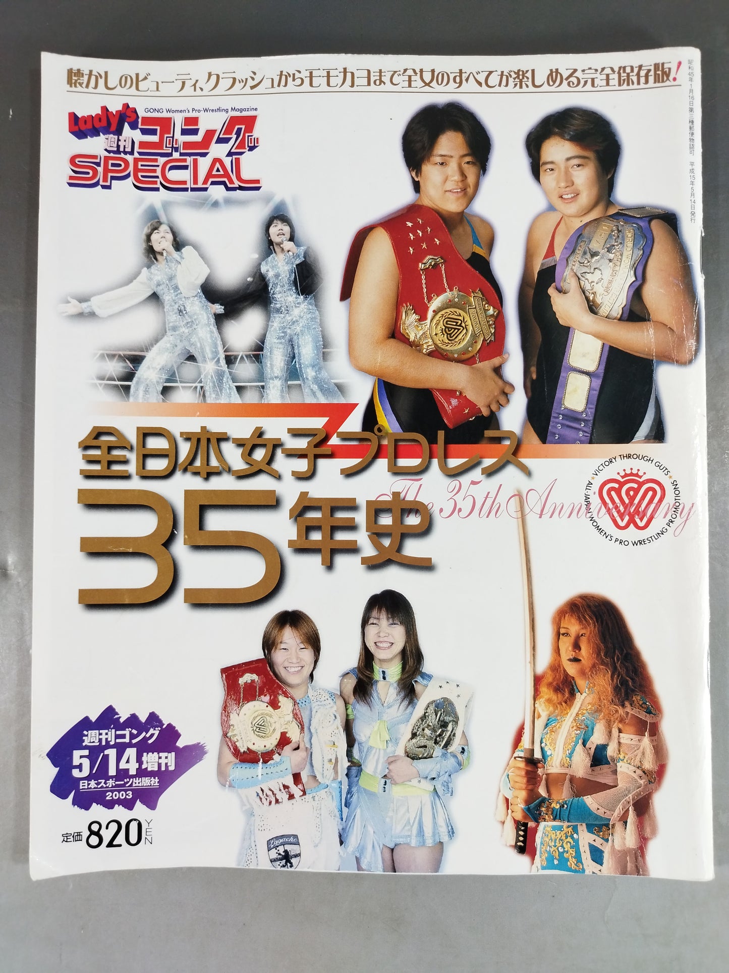 レディースゴング スペシャル 全日本女子プロレス35年史