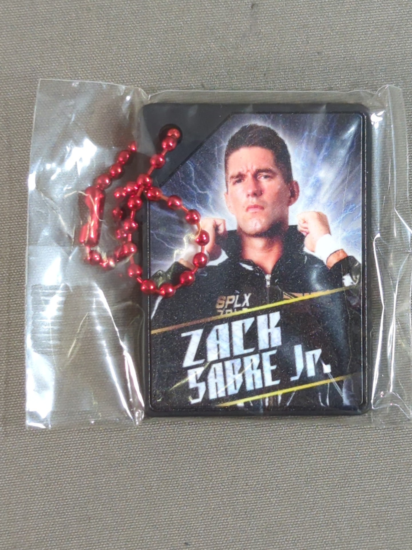 ザック・セイバーJr. ラバーキーホルダー