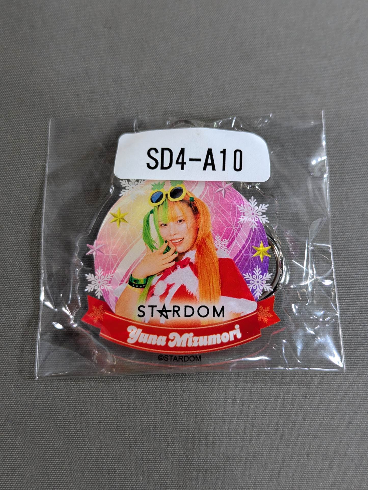 Yuna Mizumori STARDOM × Webpon Ornament Keychain