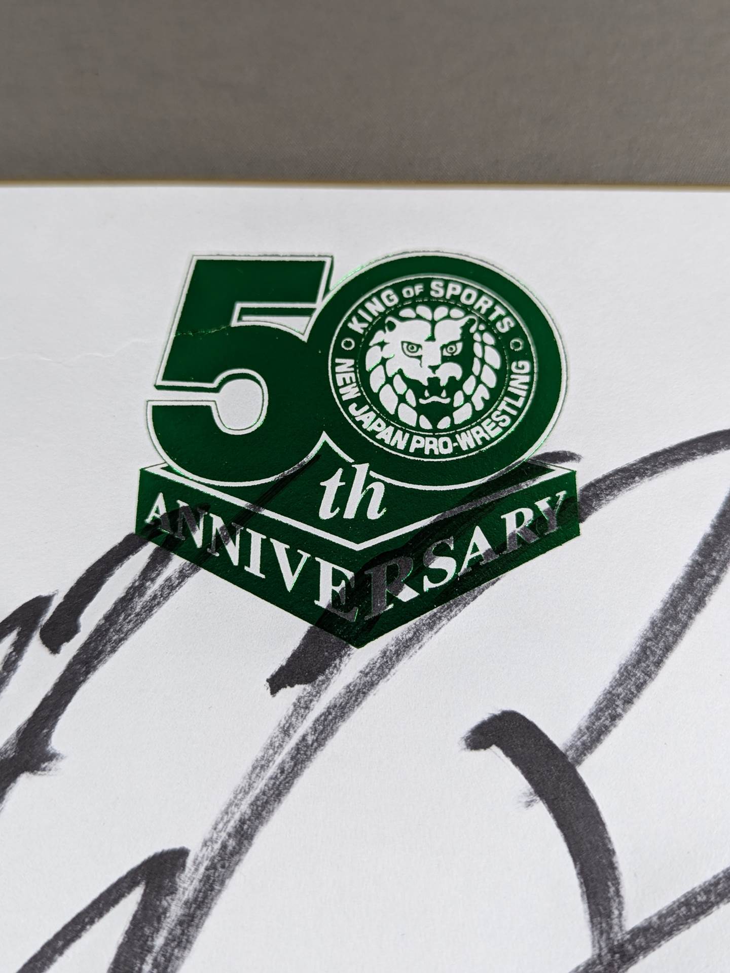 タイチ(新日本プロレス50周年記念色紙)