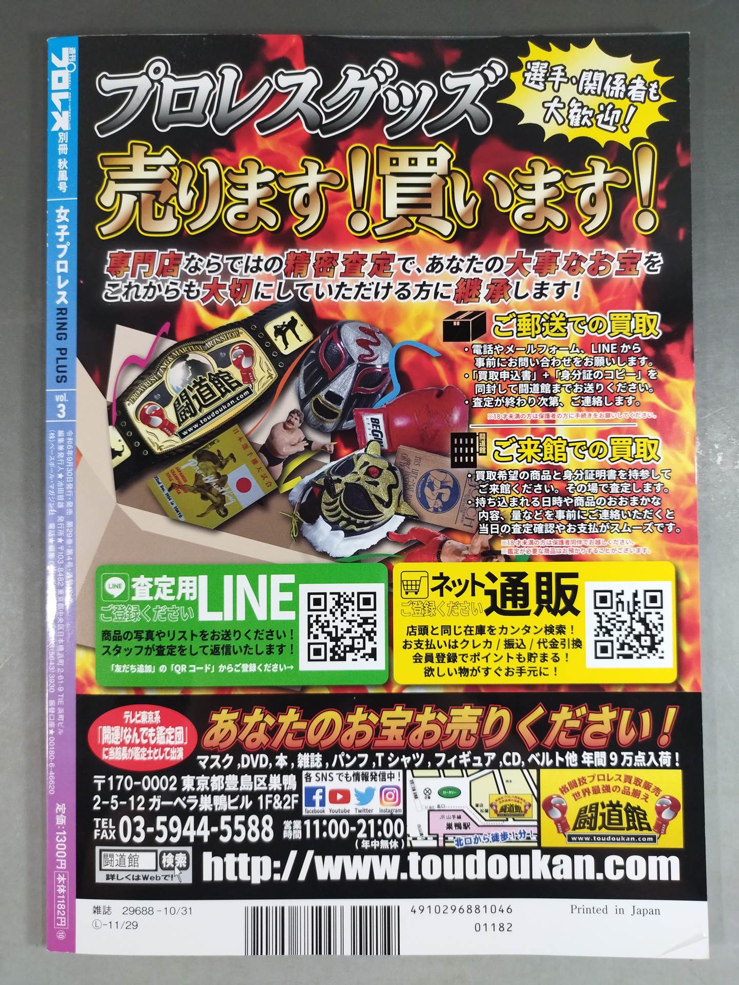 Weekly Pro Wrestling Appendix 151 "Women's Pro Wrestling RING PLUS" vol.3