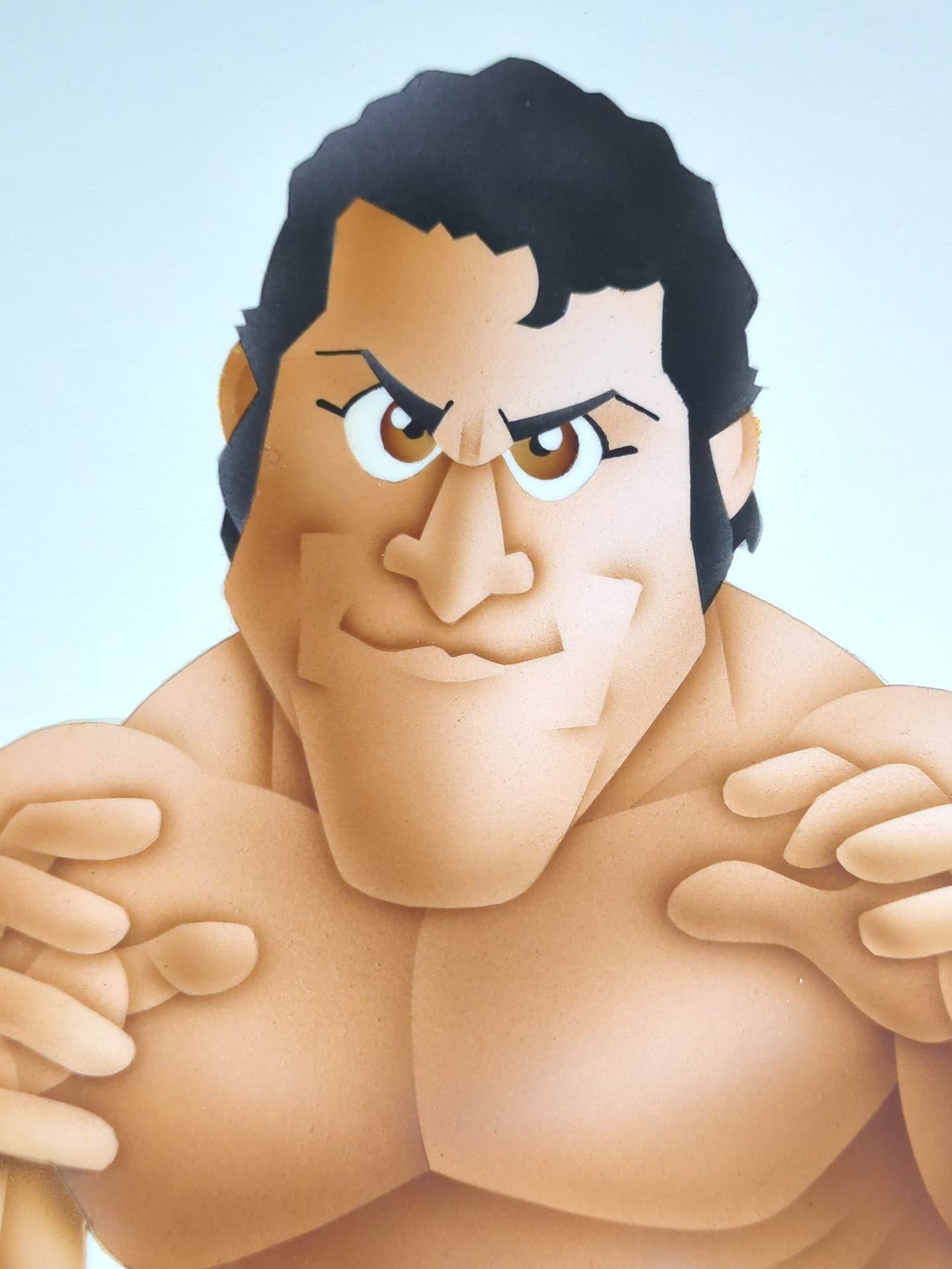 ★ Nagatoshi Sakai Original work ★ "Burning Fighting Spirit" Antonio Inoki