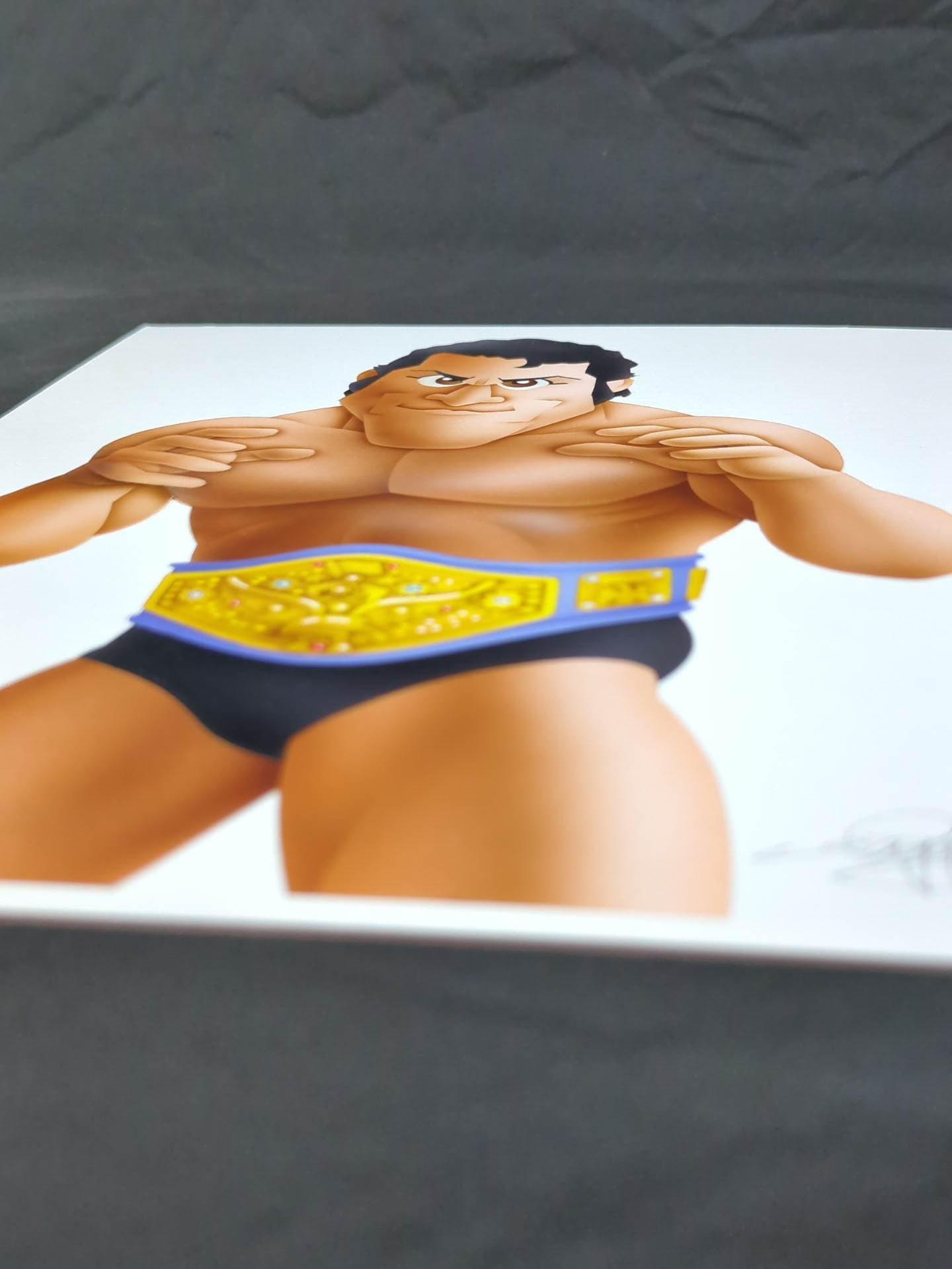 ★ Nagatoshi Sakai Original work ★ "Burning Fighting Spirit" Antonio Inoki