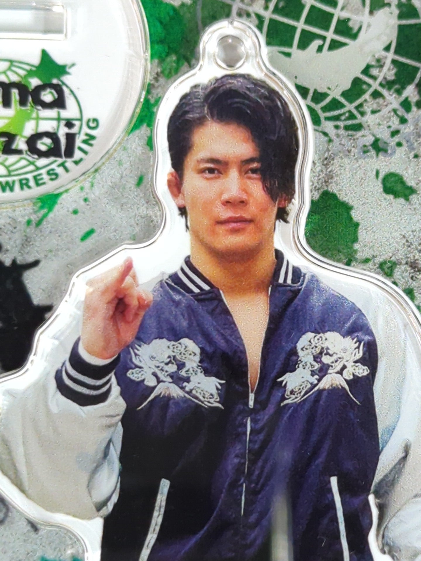 【直筆サイン入り】安齊勇馬 アクリルスタンドキーホルダー