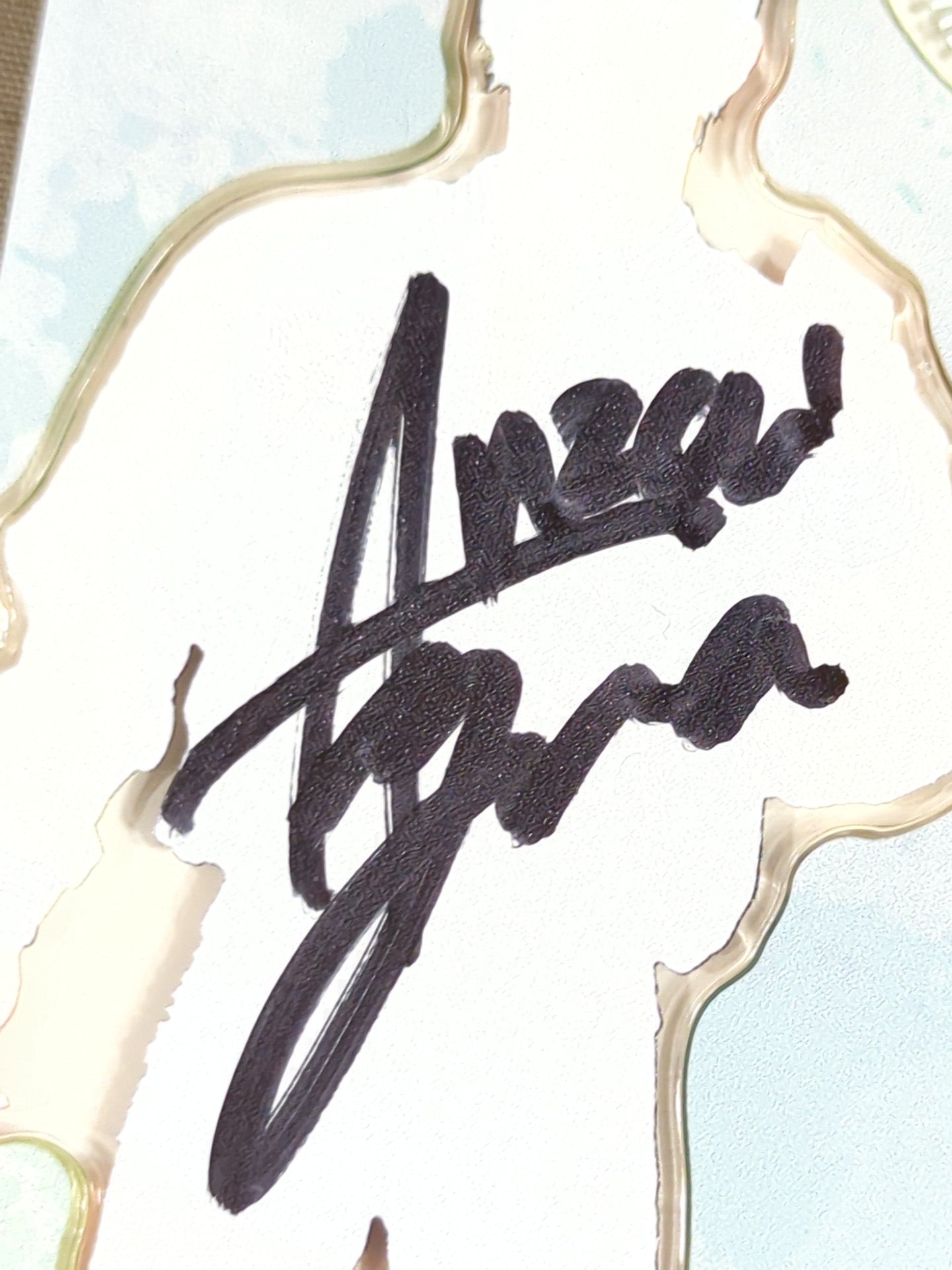 【直筆サイン入り】安齊勇馬 アクリルスタンドキーホルダー