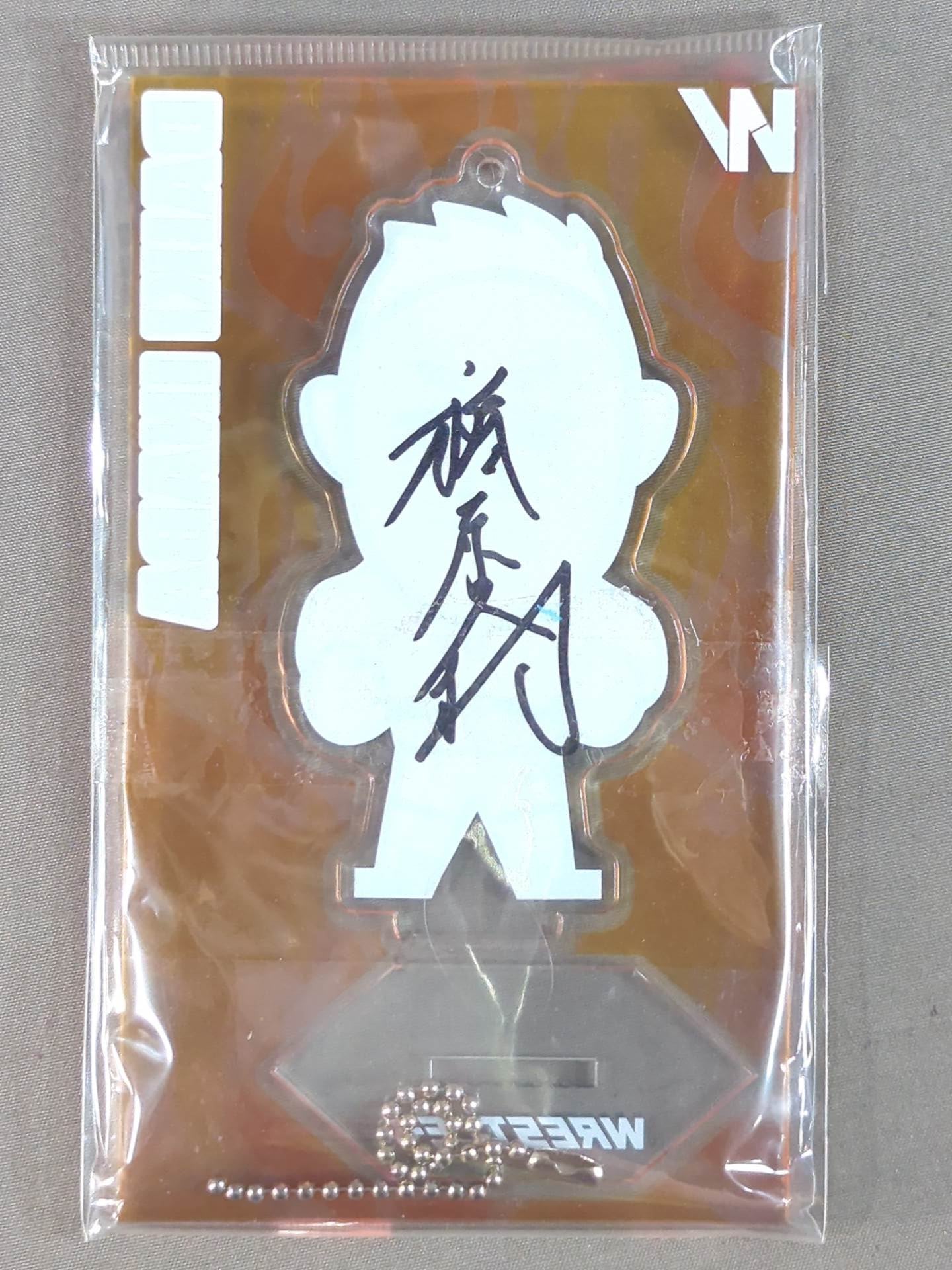 【hand signed autograph】 WRESTLE-1 Daiki Inaba Acrylic Stand Keychain