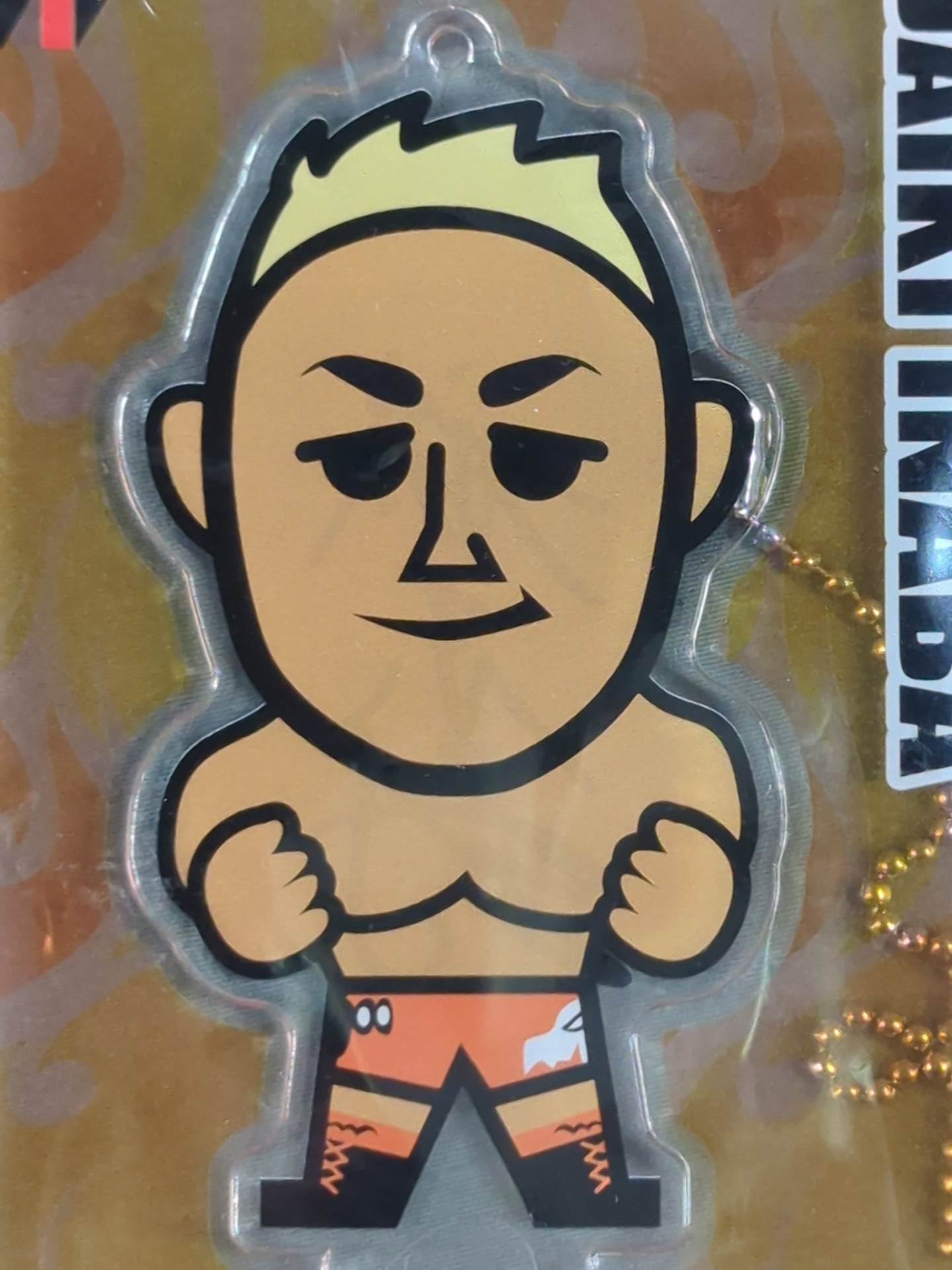 【hand signed autograph】 WRESTLE-1 Daiki Inaba Acrylic Stand Keychain