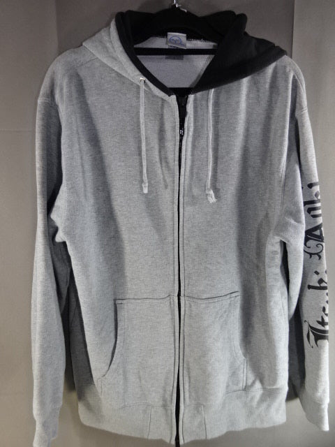 Aoki Tokiki Zip hoodie (1) (gray)