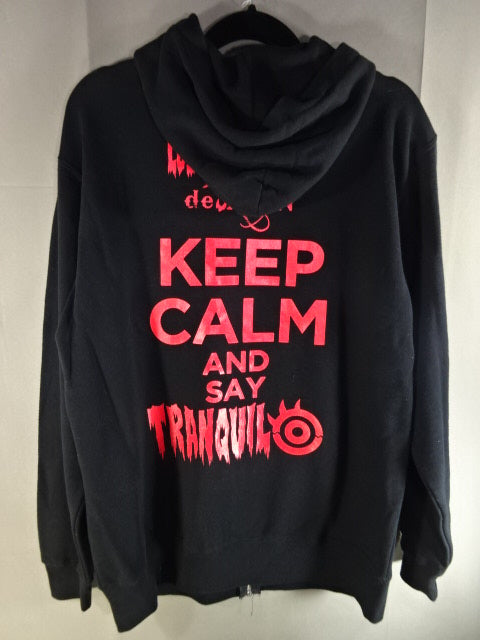 Tetsuya Naito KEEP CALM Zip hoodie