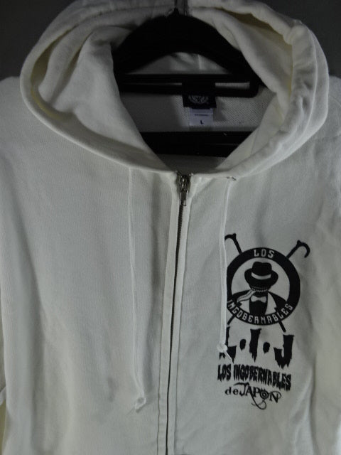 BUSHI ×L.I.J EN SERIO Zip hoodie (2)
