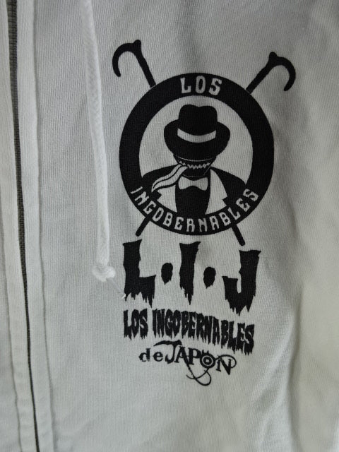 BUSHI ×L.I.J EN SERIO Zip hoodie (2)