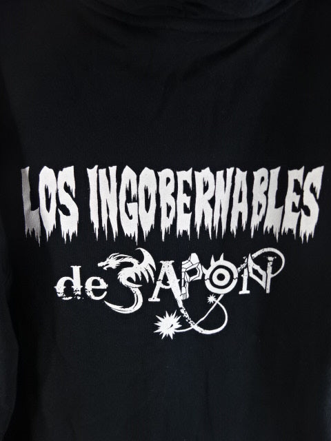 L.I.J. Zip hoodie (6)(2020 / Black×White)