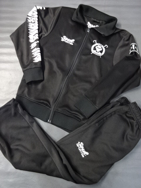 L・I・J セットアップジャージ①(ブラック×ホワイト)