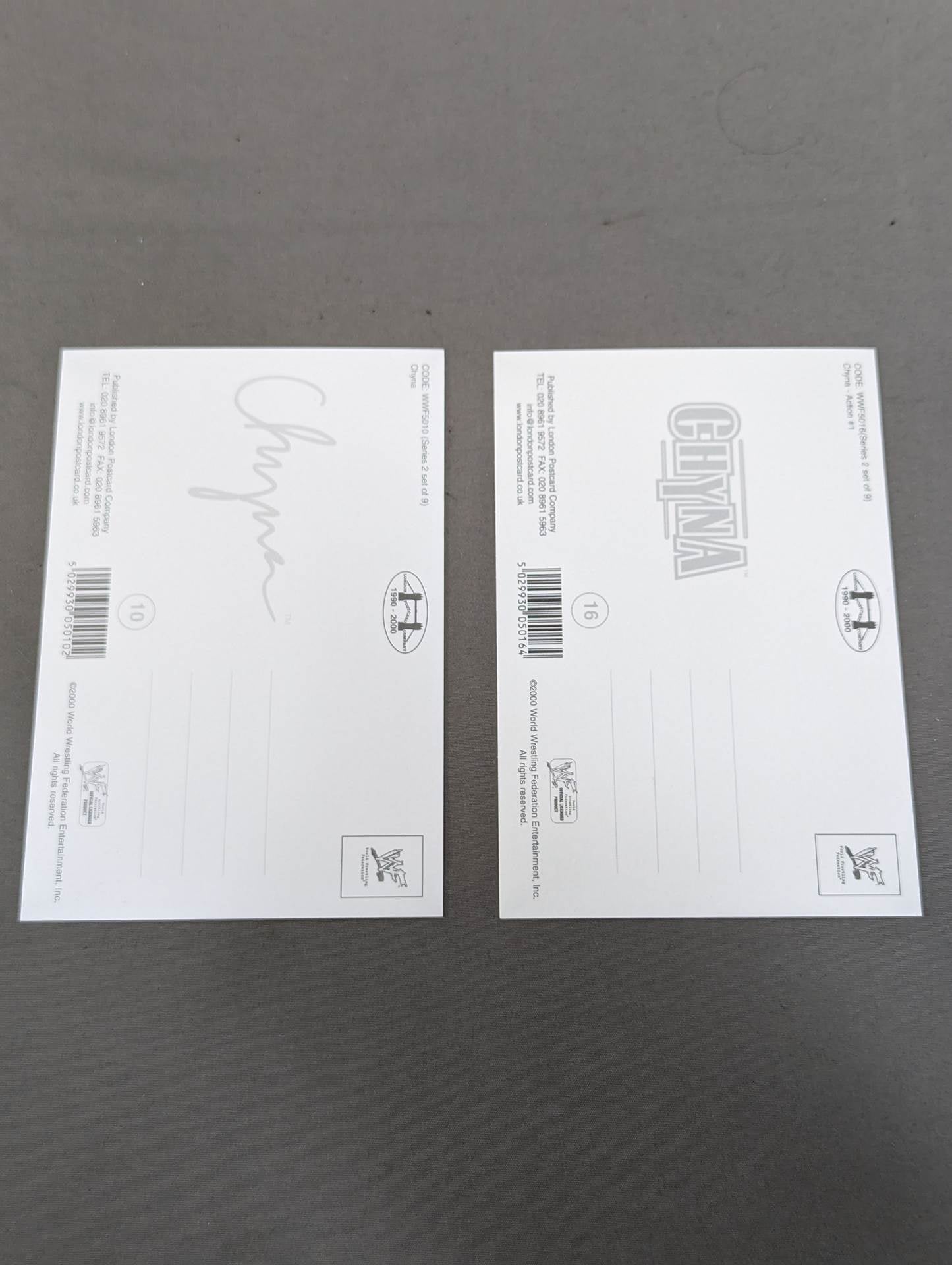 チャイナ ポストカードセット