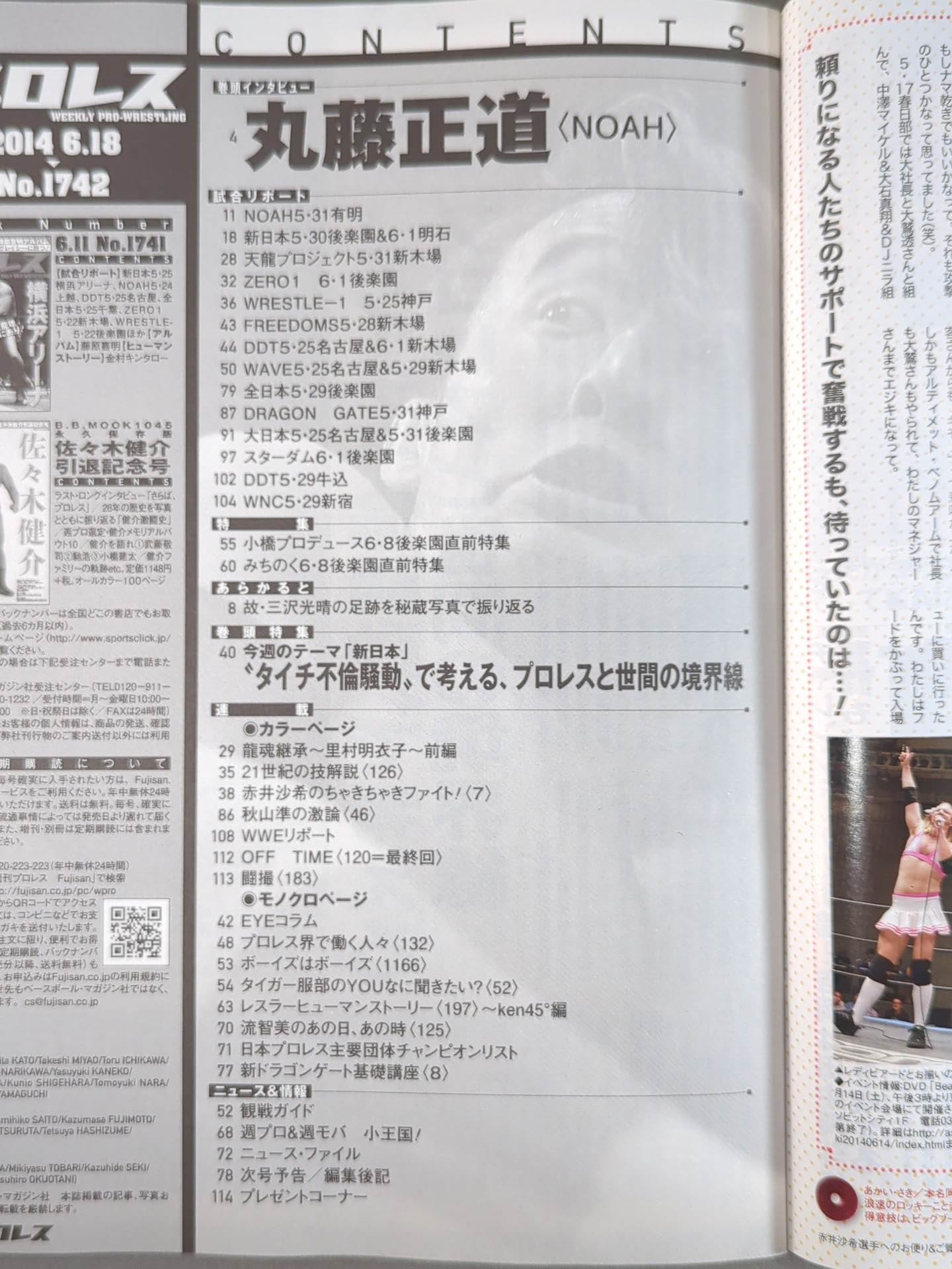 週刊プロレス1742