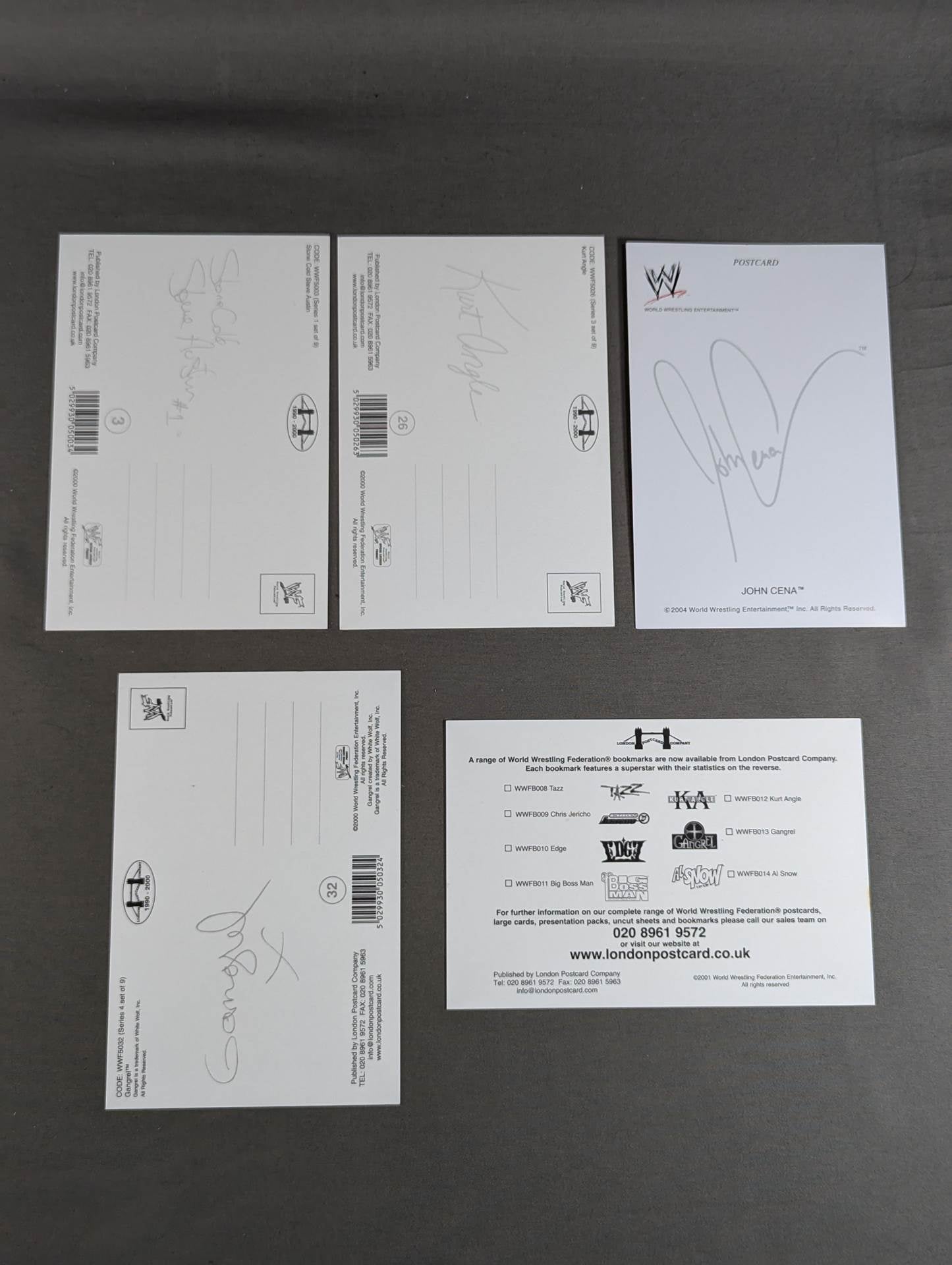 ★WWE(WWF) SUPERSTARS★ ポストカードセット④