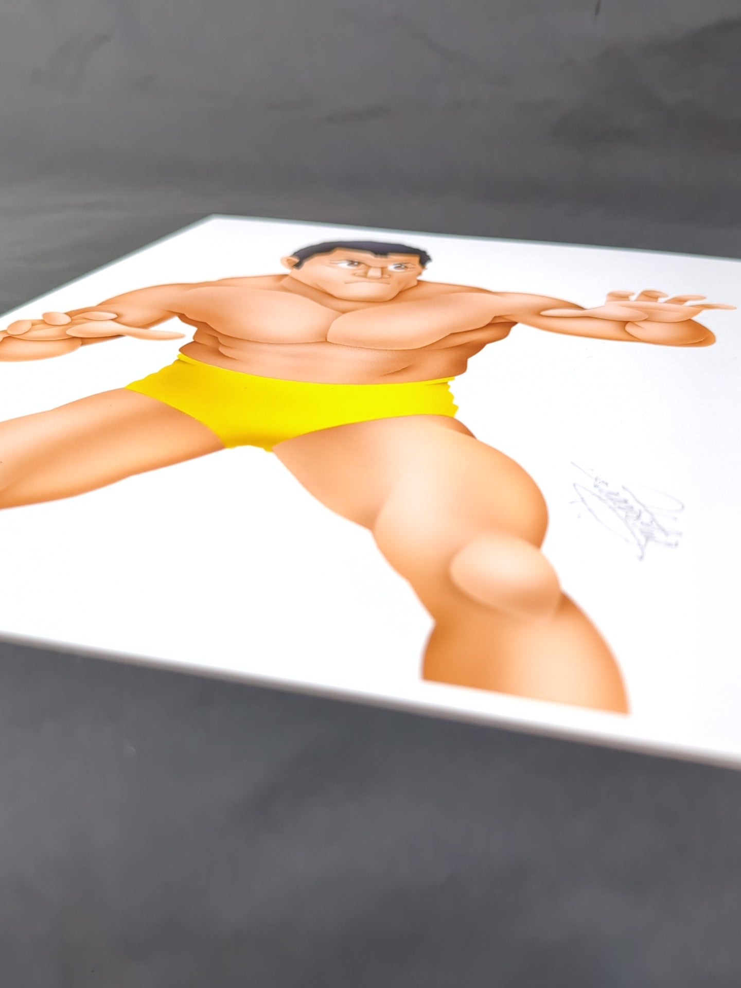 ★ Nagatoshi Sakai Original work ★ "Burning Fighting Spirit" Antonio Inoki