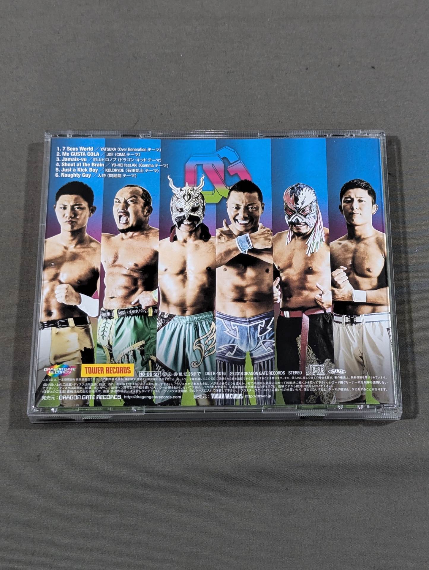 [4 fighters hand signed autograph 】Over Generation 2018