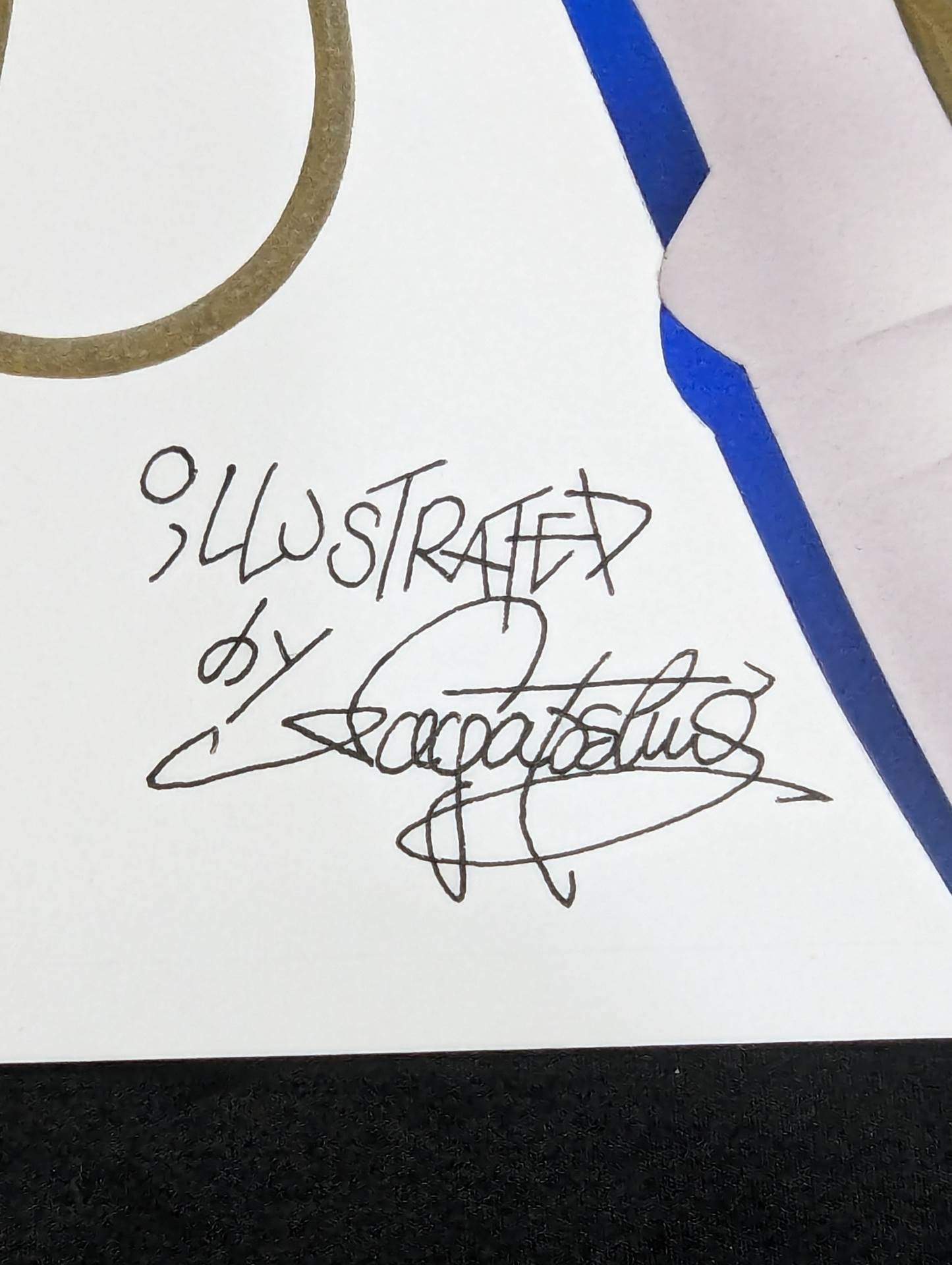 ★坂井永年氏 原画作品★「Next Big Thing」サンタナ・ギャレット