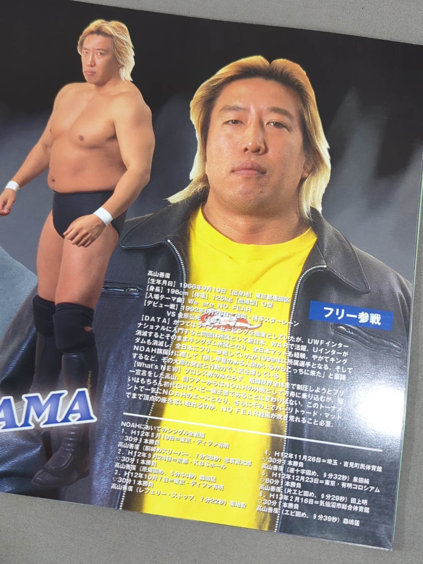 ★ Misawa vs Takayama GHC First Champion Match ★ Navigation for the Victory GHC 2001