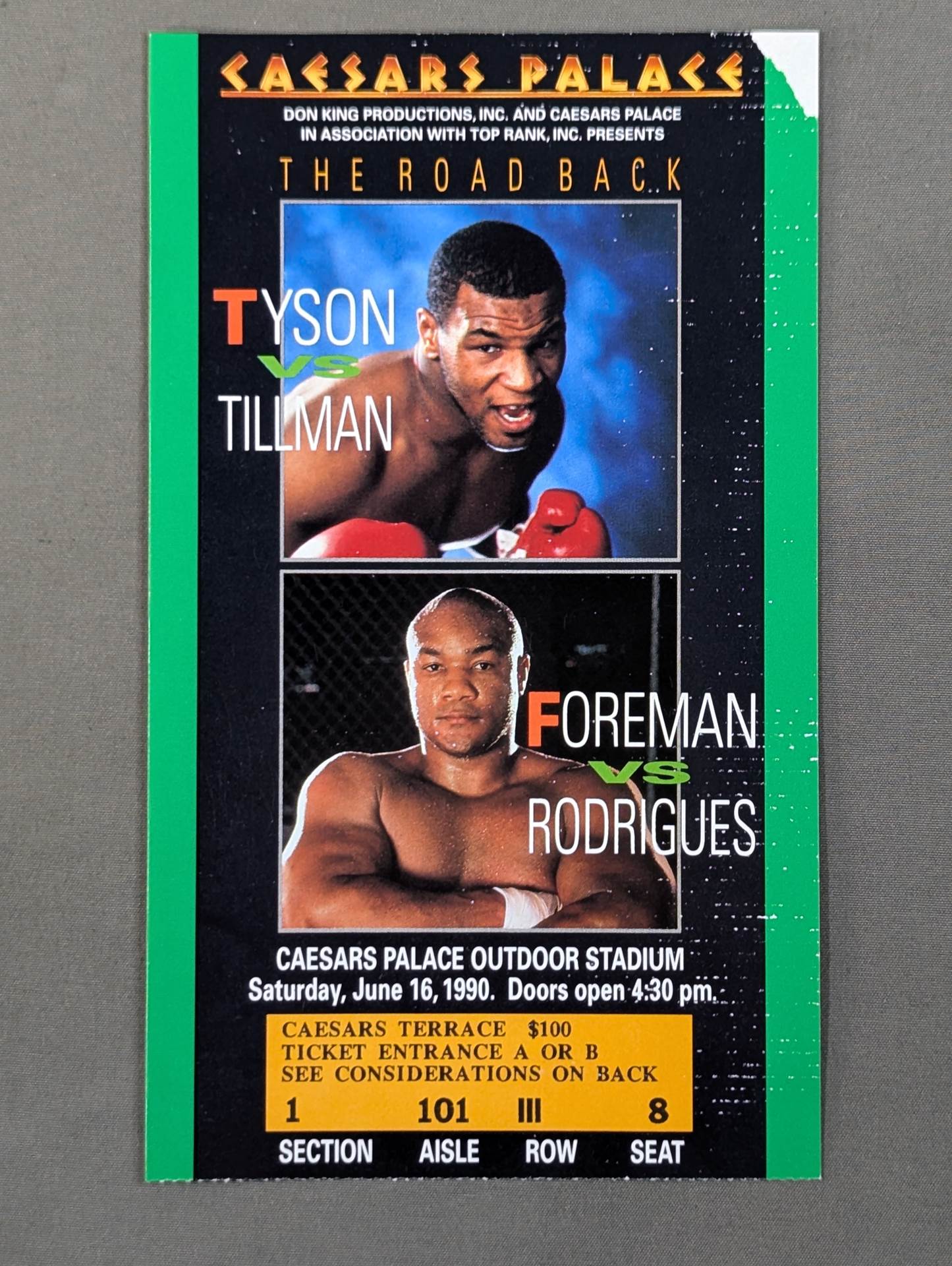 Mike Tyson vs Henry Tillman