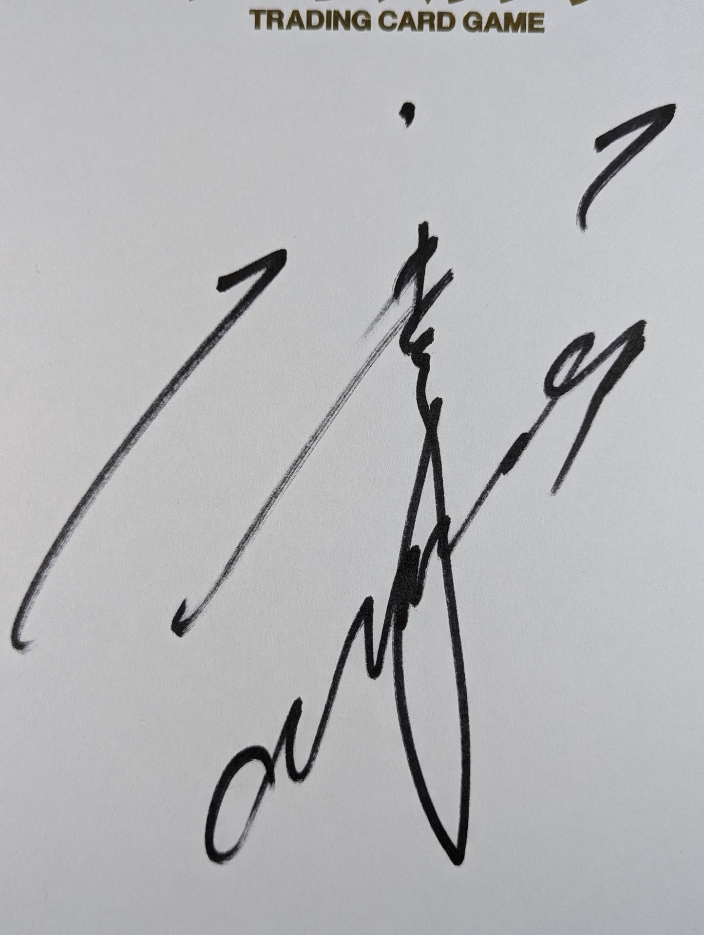 石井智宏(キングオブプロレスリング専用色紙)