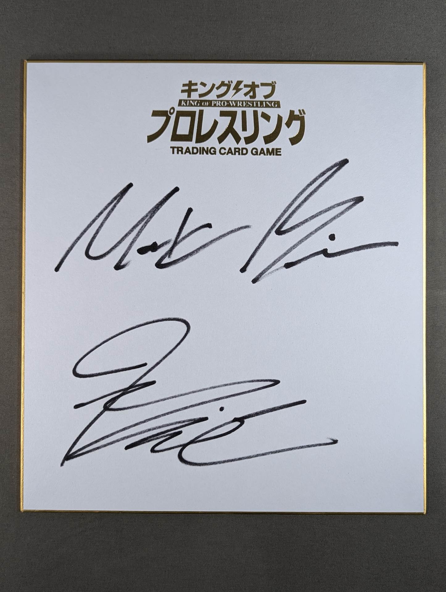★ Briscoe Brothers Mark ★ Briscoe and Lion Mark Shikishi ( Autograph board ) )