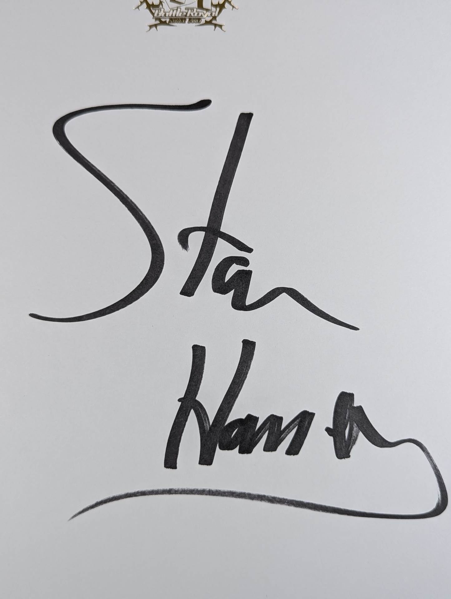 スタン・ハンセン(バトルロイヤル色紙)