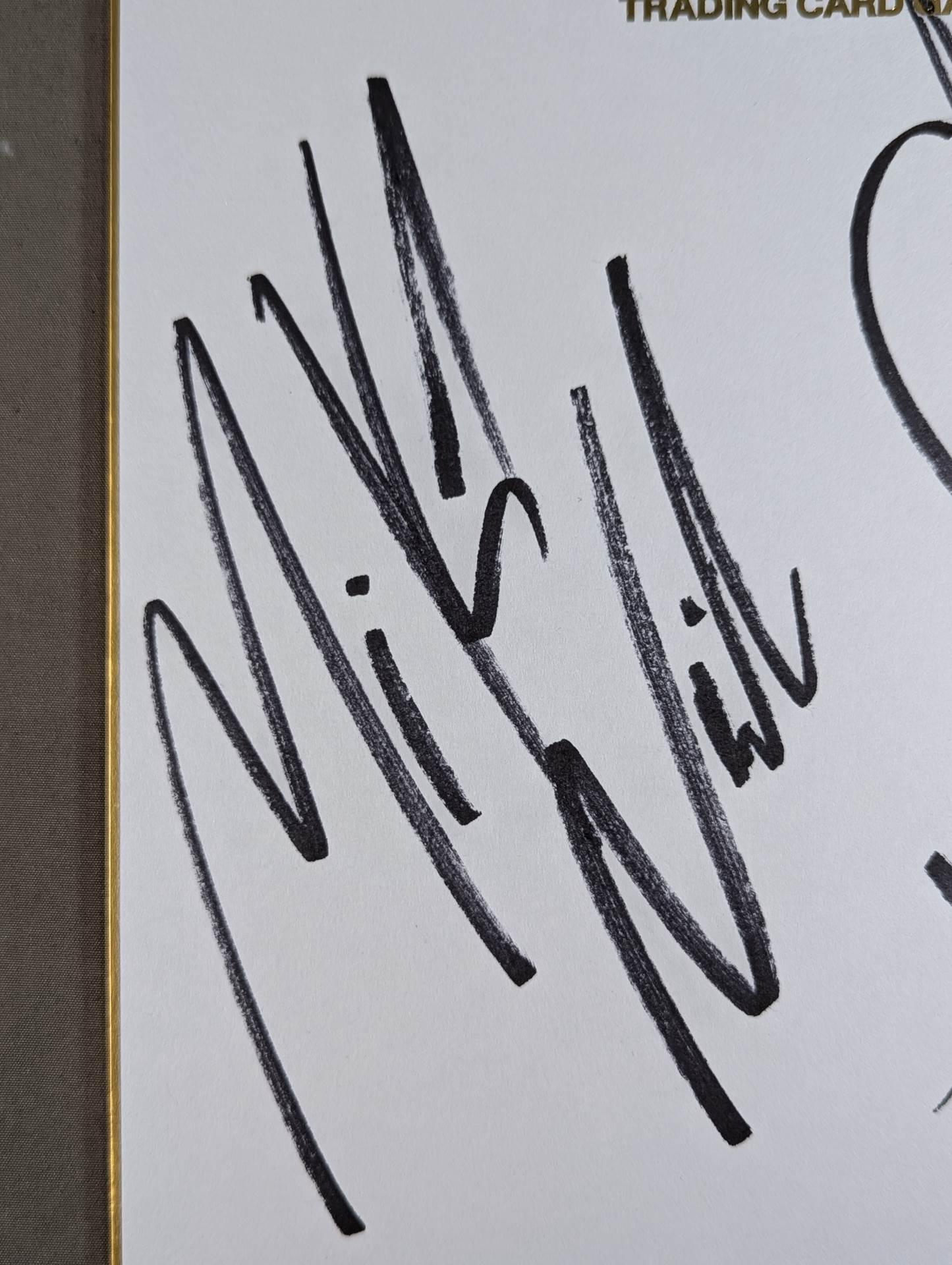 ★TMDK★ Mikey Nicholls & Shane Haste (King of Pro-wrestling) Dedicated Shikishi ( Autograph board )