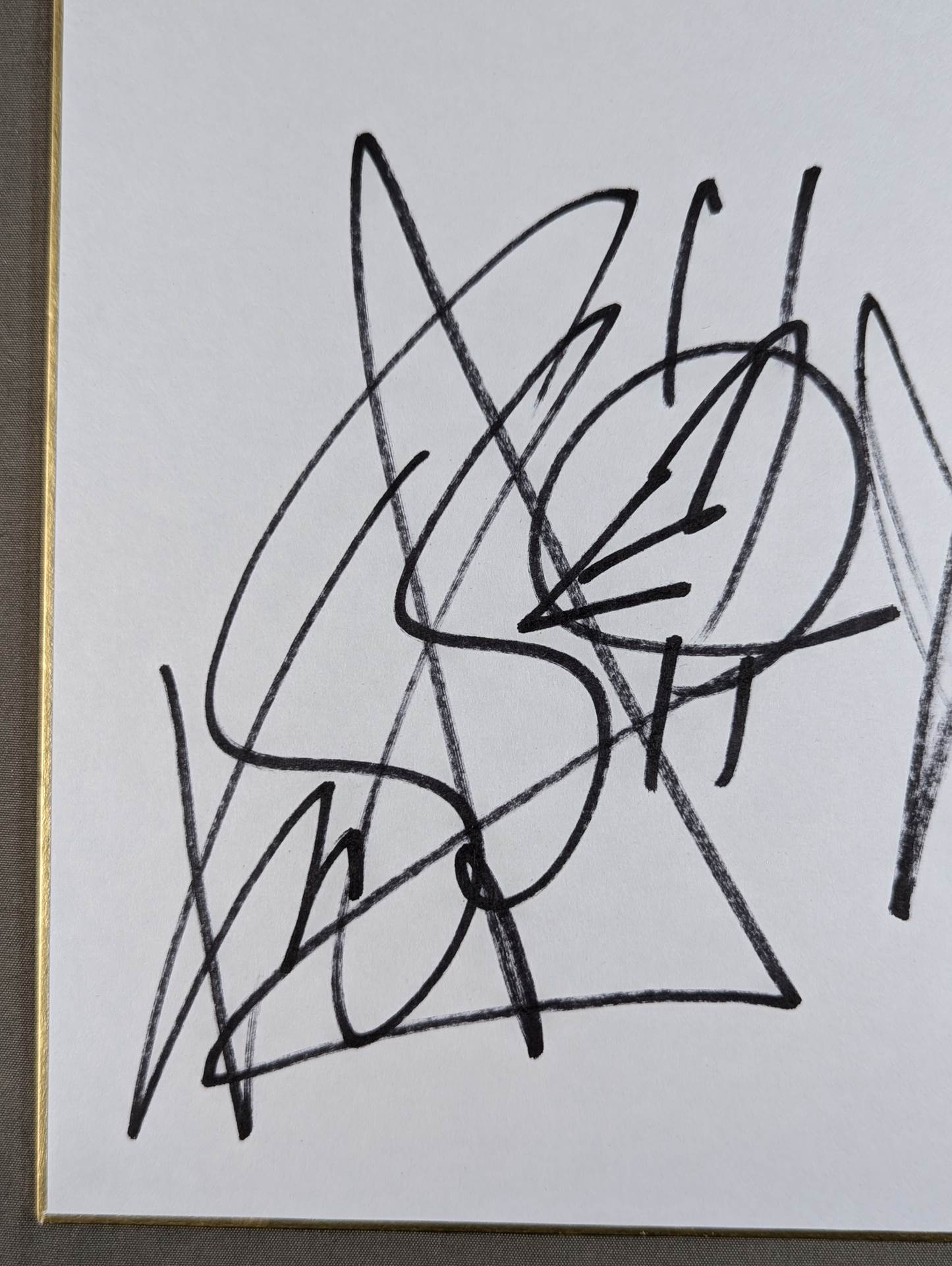 ★TIME SPLITTERS★ KUSHIDA & Alex Shelley (King of Pro-wrestling exclusive) Shikishi ( Autograph board ) )