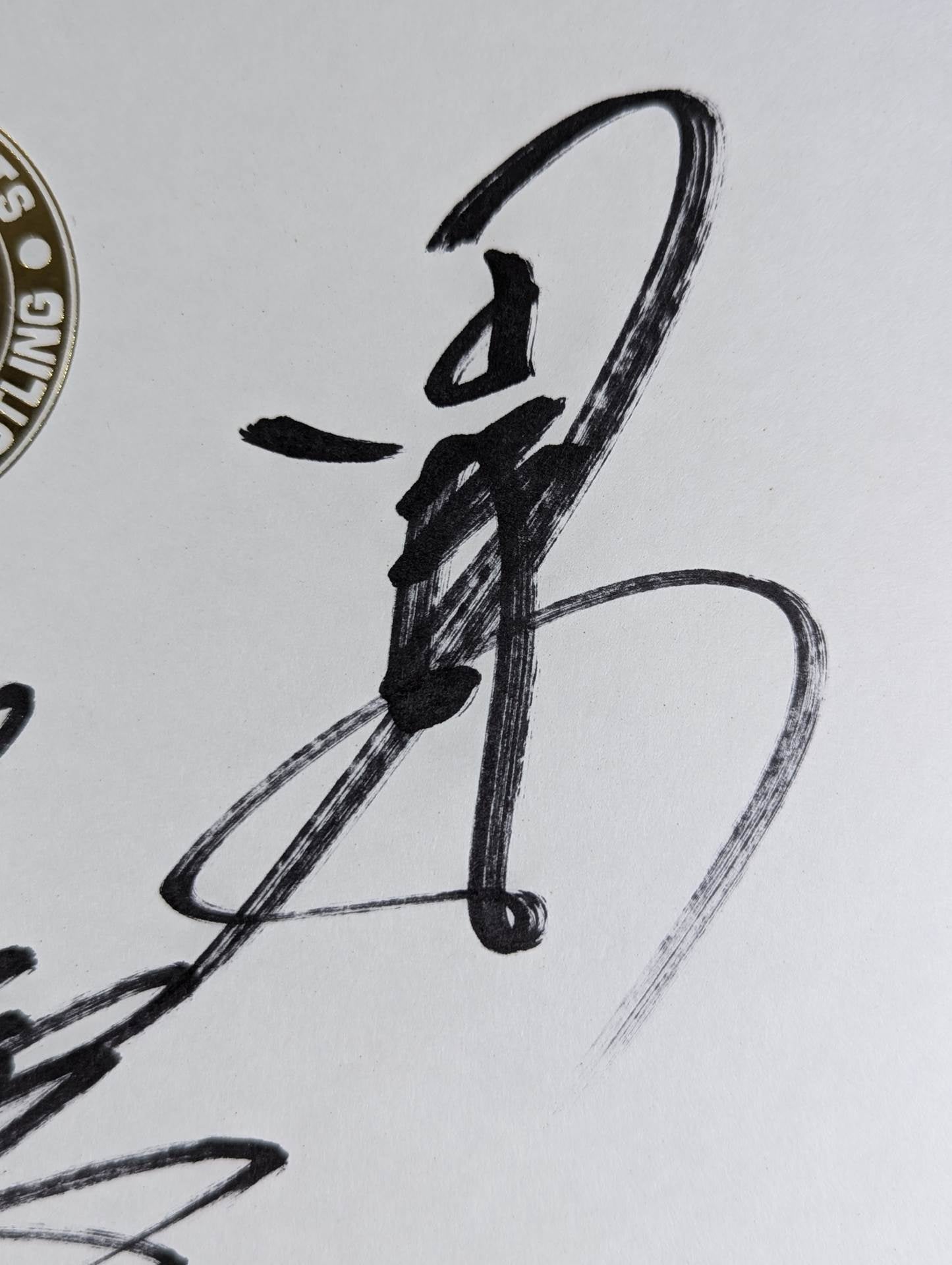 ★ New Japan Juniors ★ around the world New Japan Pro Wrestling Jr. Heavyweight 5 fighters Notes(Lion Mark Shikishi ( Autograph board ) )
