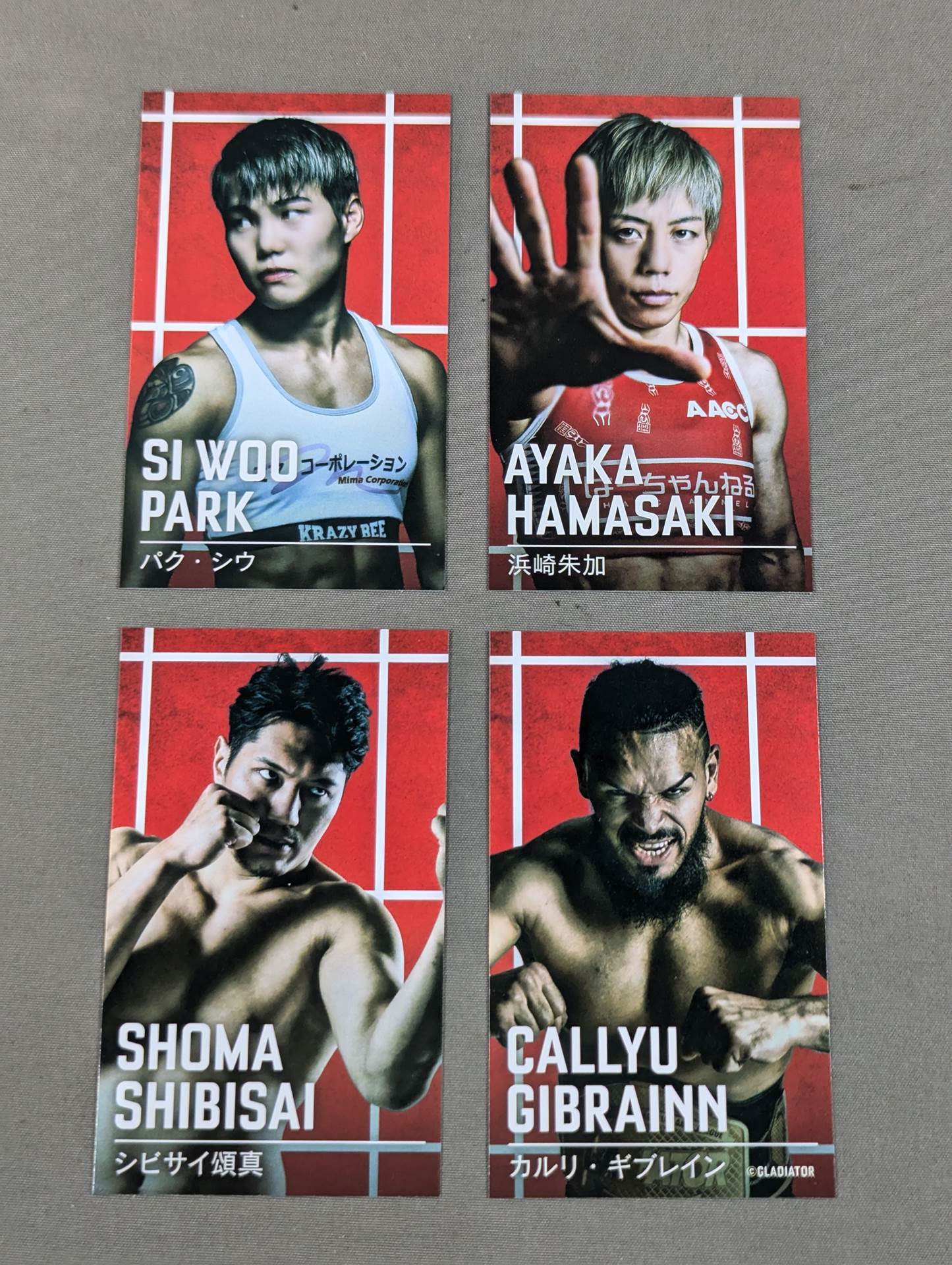 RIZIN.38 名刺カードセット