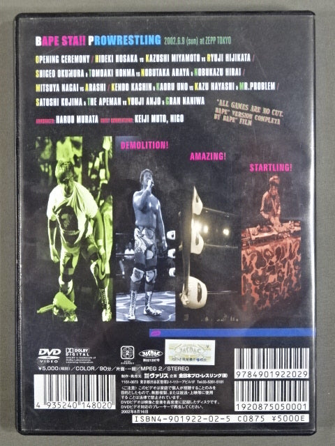 BAPESTA!! PRO Wrestling  2002.6.9