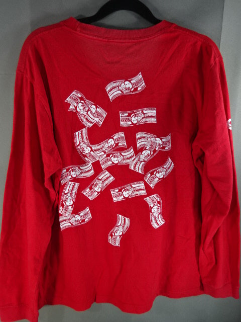 オカダ・カズチカ rainmaker ロングスリーブTシャツ(レッド)