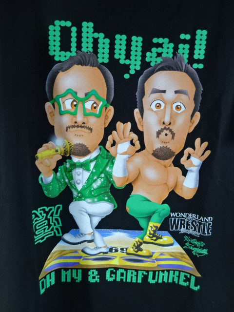 田口隆祐&道標明 イラスト Tシャツ