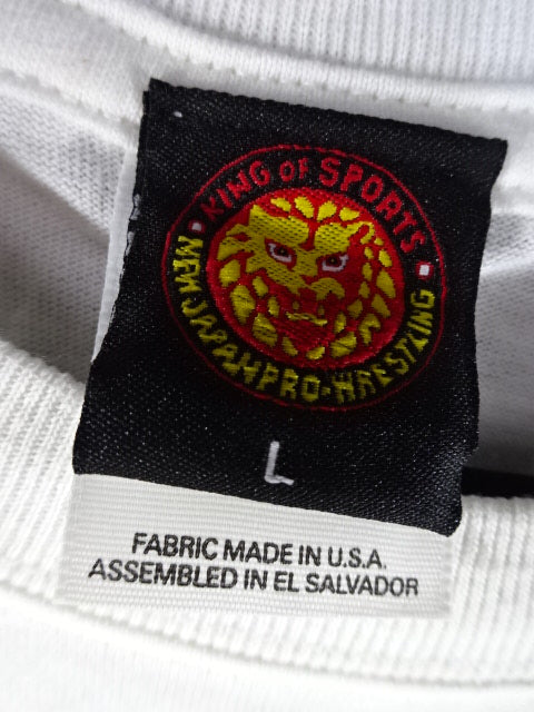 【Osamu Nishimura  hand signed autograph 】G1 CLIMAX 2002 T-shirt