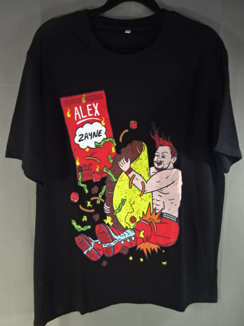 アレックス・ゼイン Tシャツ①(ブラック)
