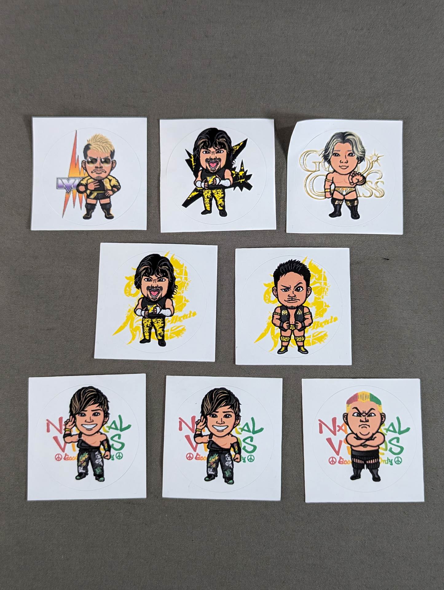 DRAGON GATE SDキャラクター ステッカーセット