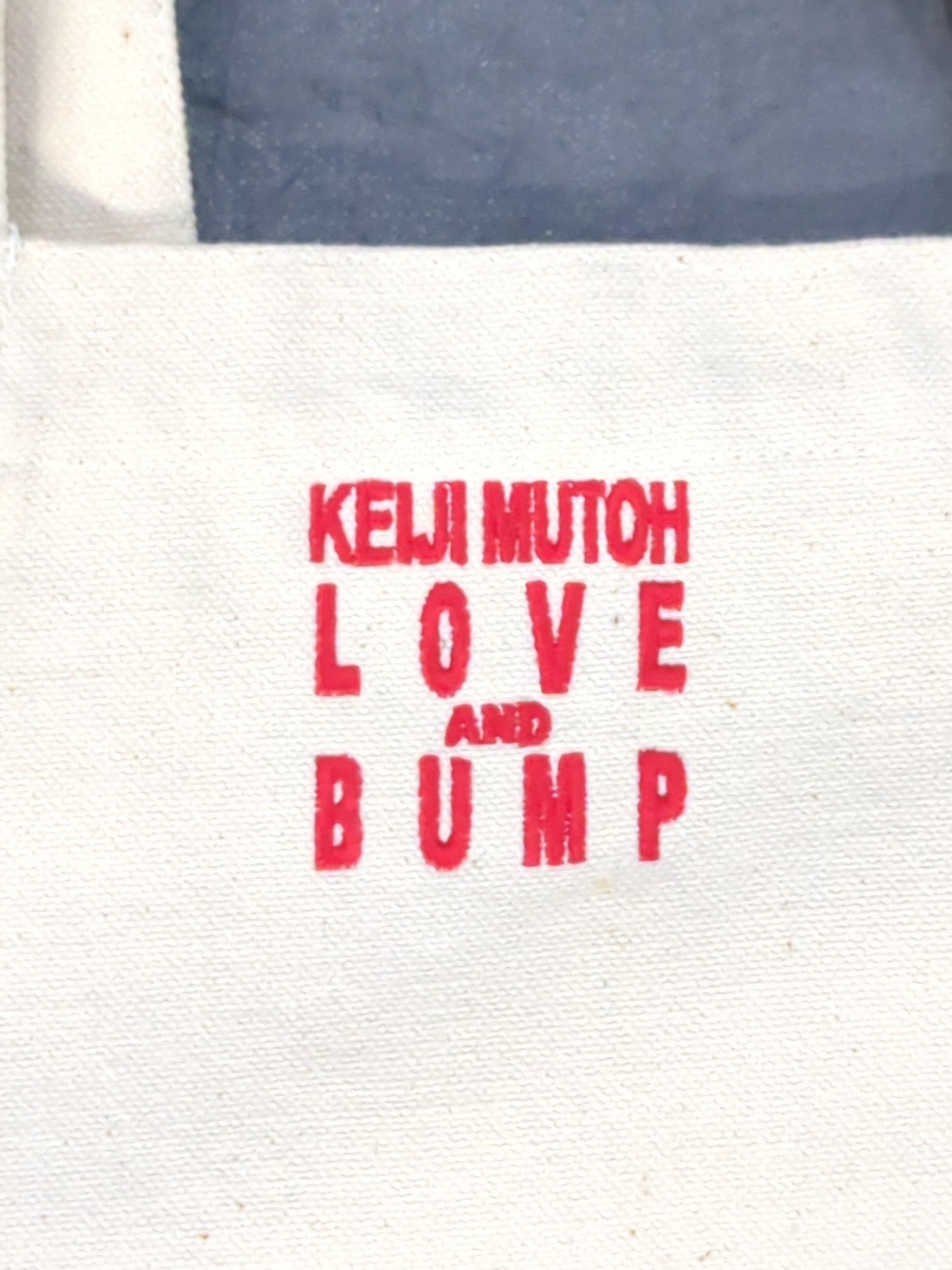 武藤敬司「LOVE AND BUMP」トートバッグ