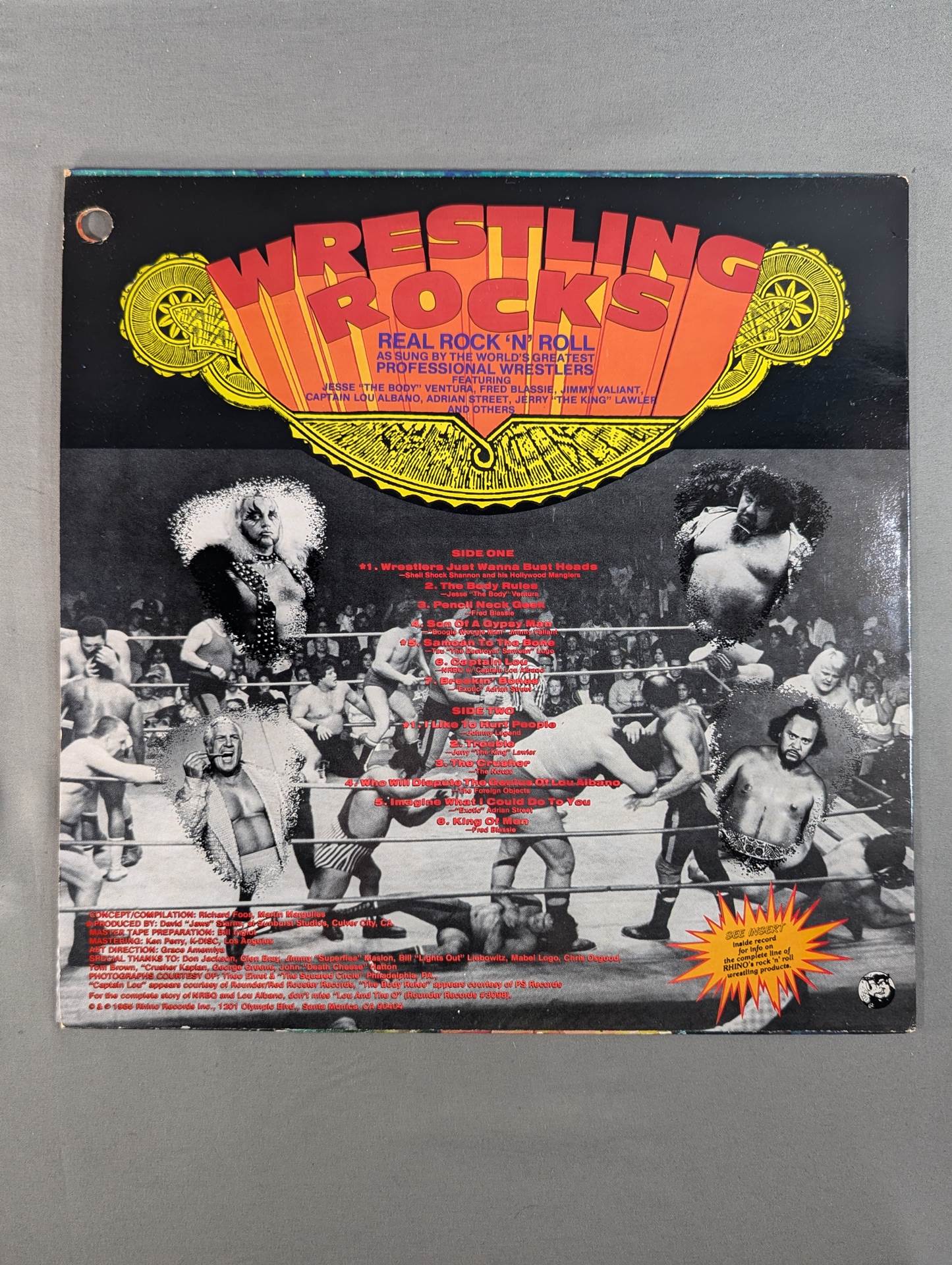 WRESTLING ROCKS