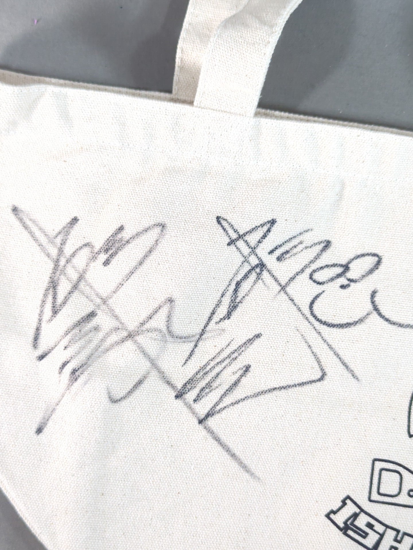 【hand signed autograph】★BLUE KOKE★ Yuki Ishikawa Mini Tote Bag